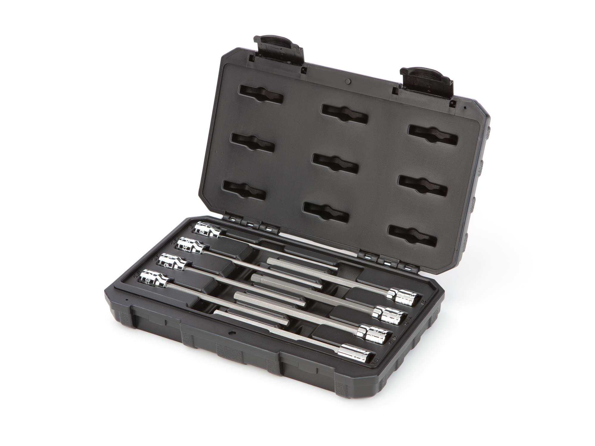 tekton-shb91301-3-8-drive-long-hex-bit-socket-set-8-piece-1-8-3-8-in image 2
