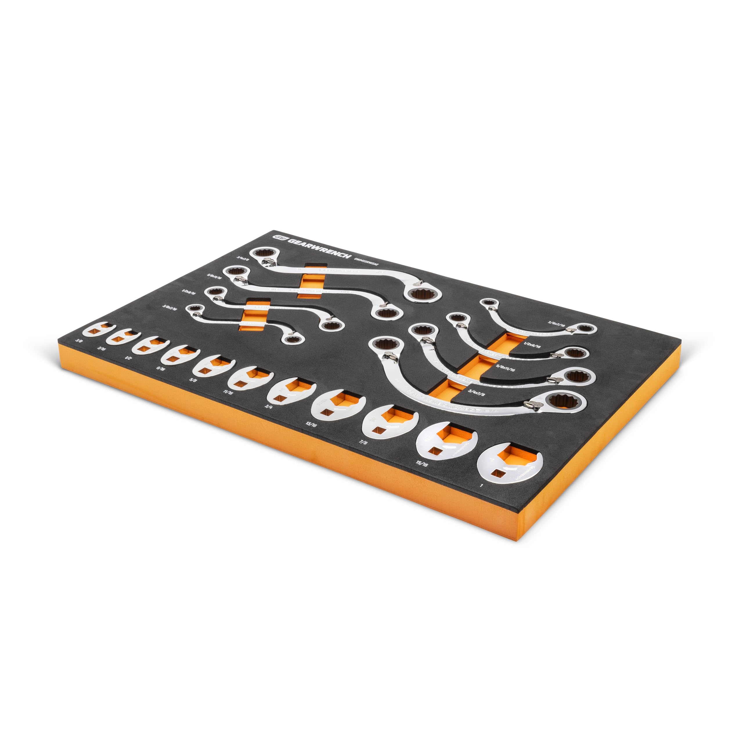gearwrench-gwmssrwsae-19-piece-specialty-ratcheting-sae-wrench-set-in-foam-stora image 3