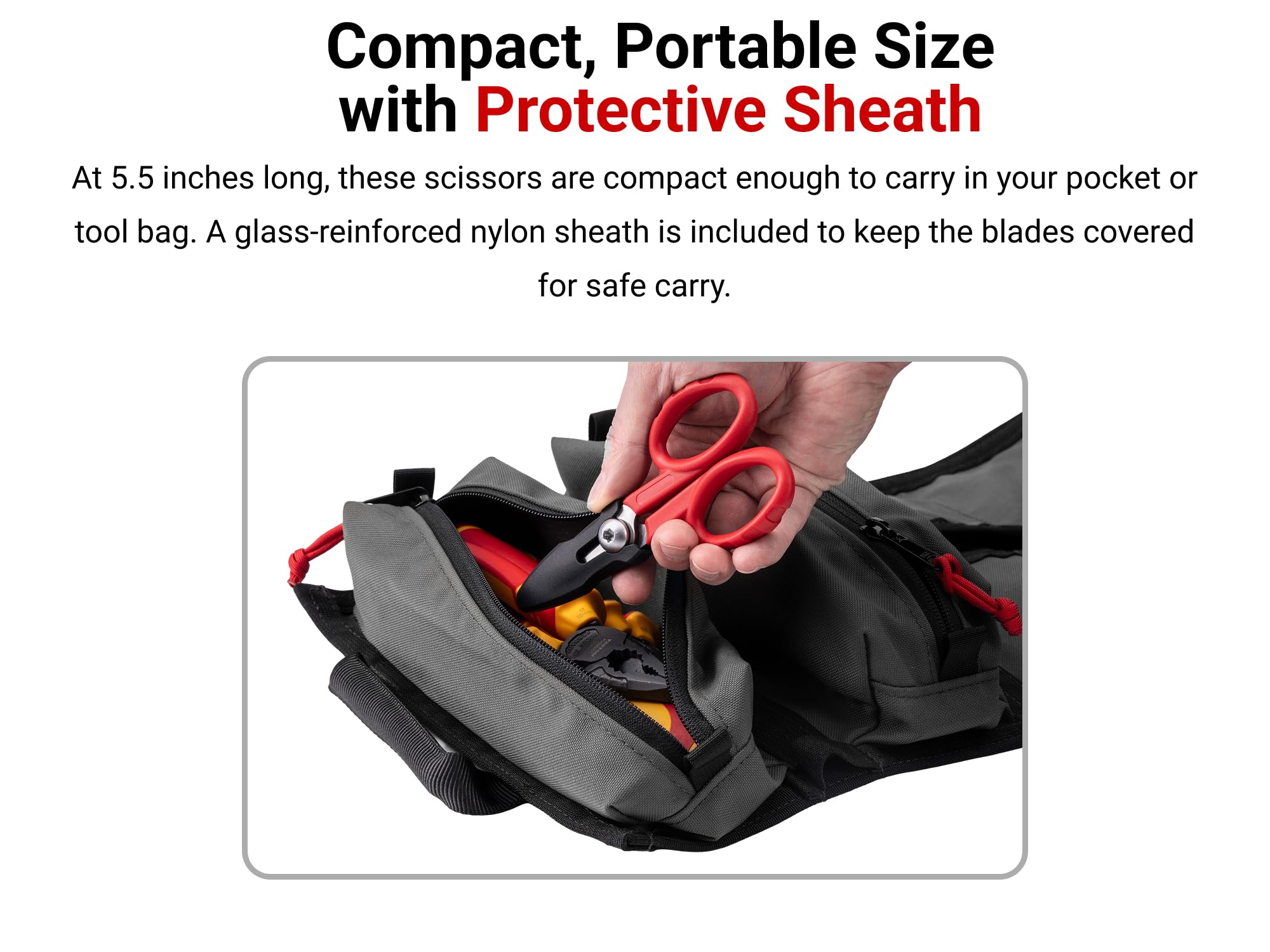 tekton-psr00110-compact-shop-scissors-5-5-inch-micro-serrated-with-protective-sh image 3