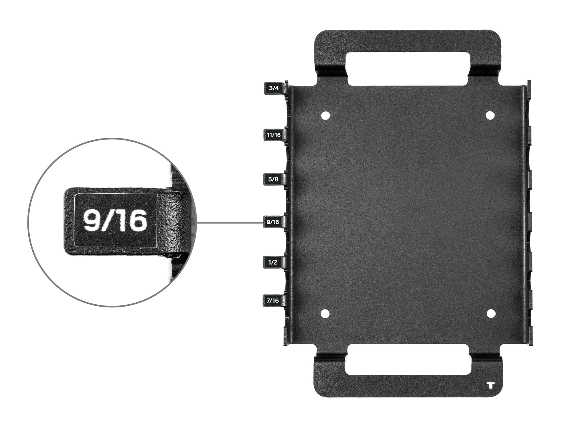 tekton-klx92101-flat-end-hex-l-key-set-6-piece-7-16-3-4-in-with-storage-rack image 5