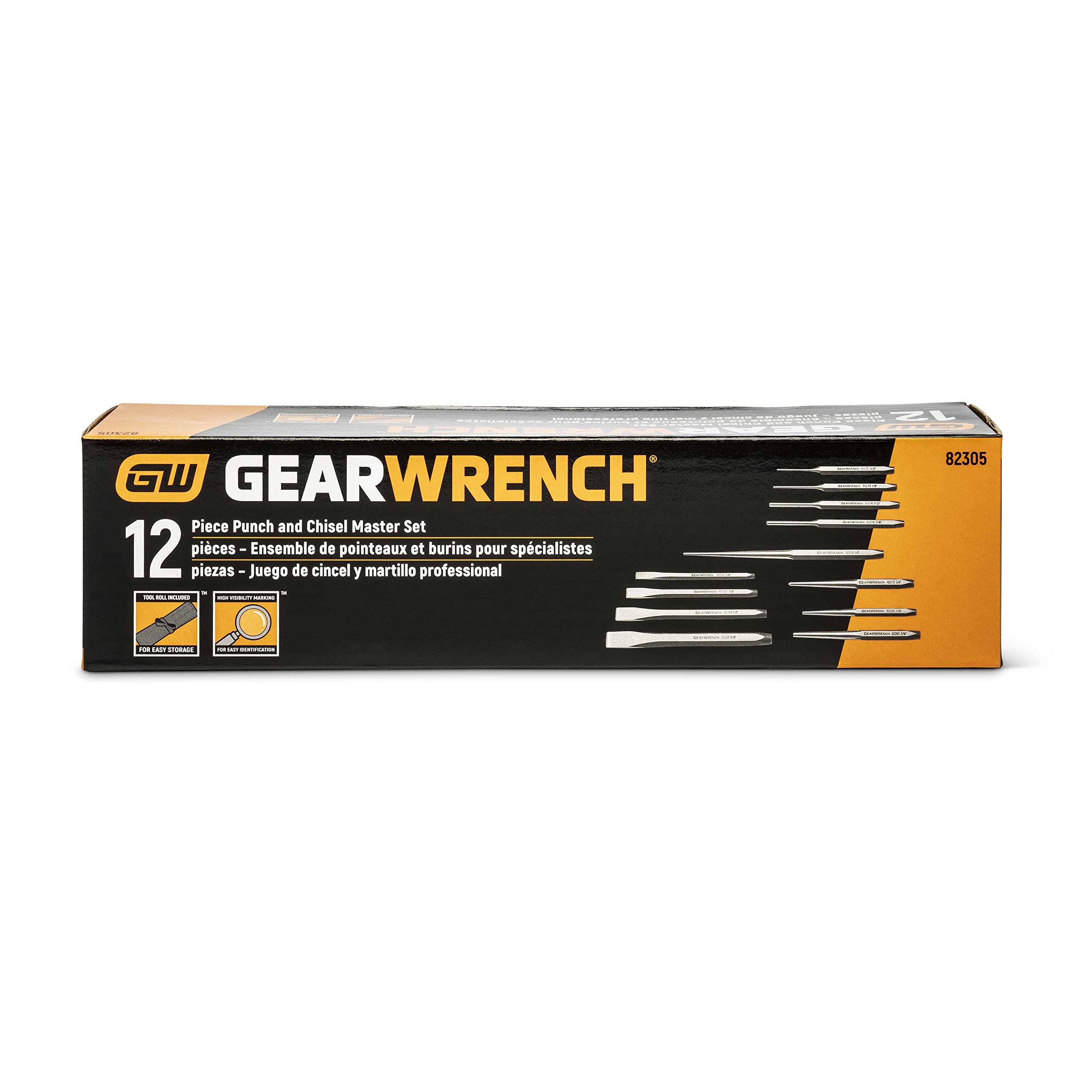 gearwrench-82305-12-piece-punch-and-chisel-chrome-set image 7