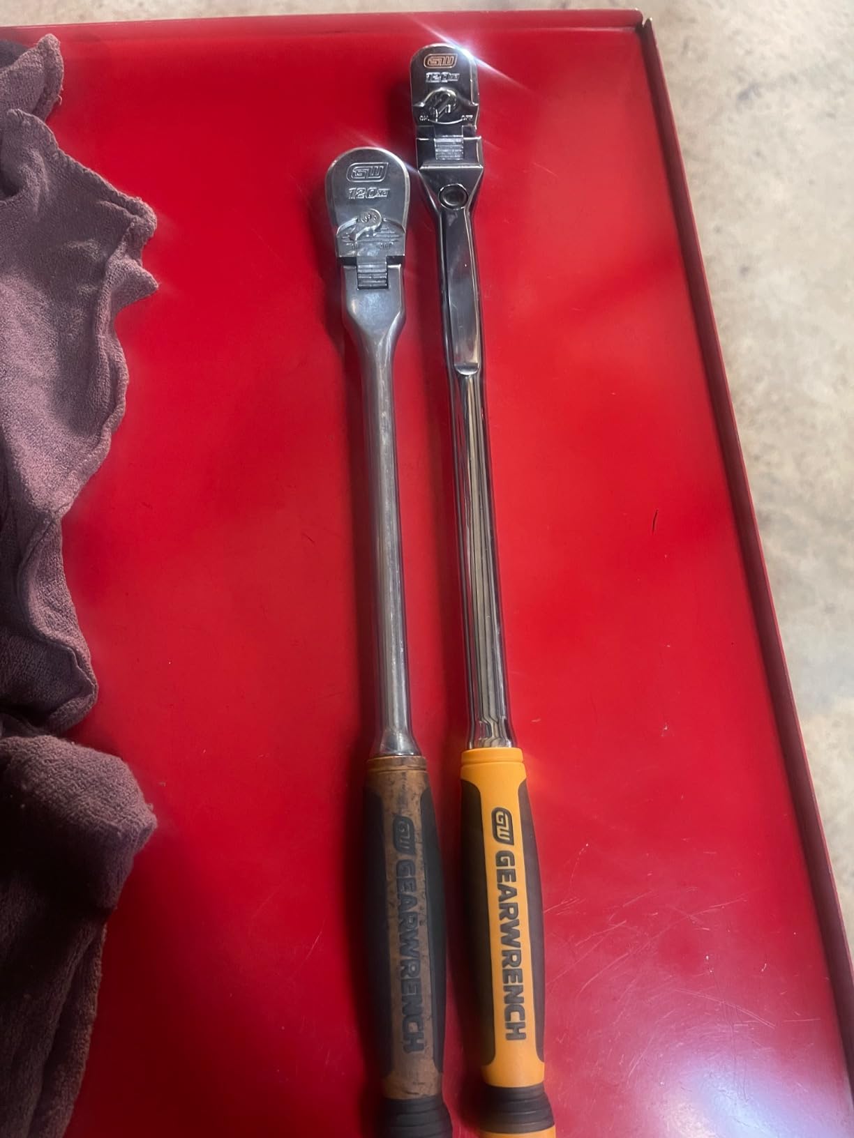 Great ratchets, latch is stiff