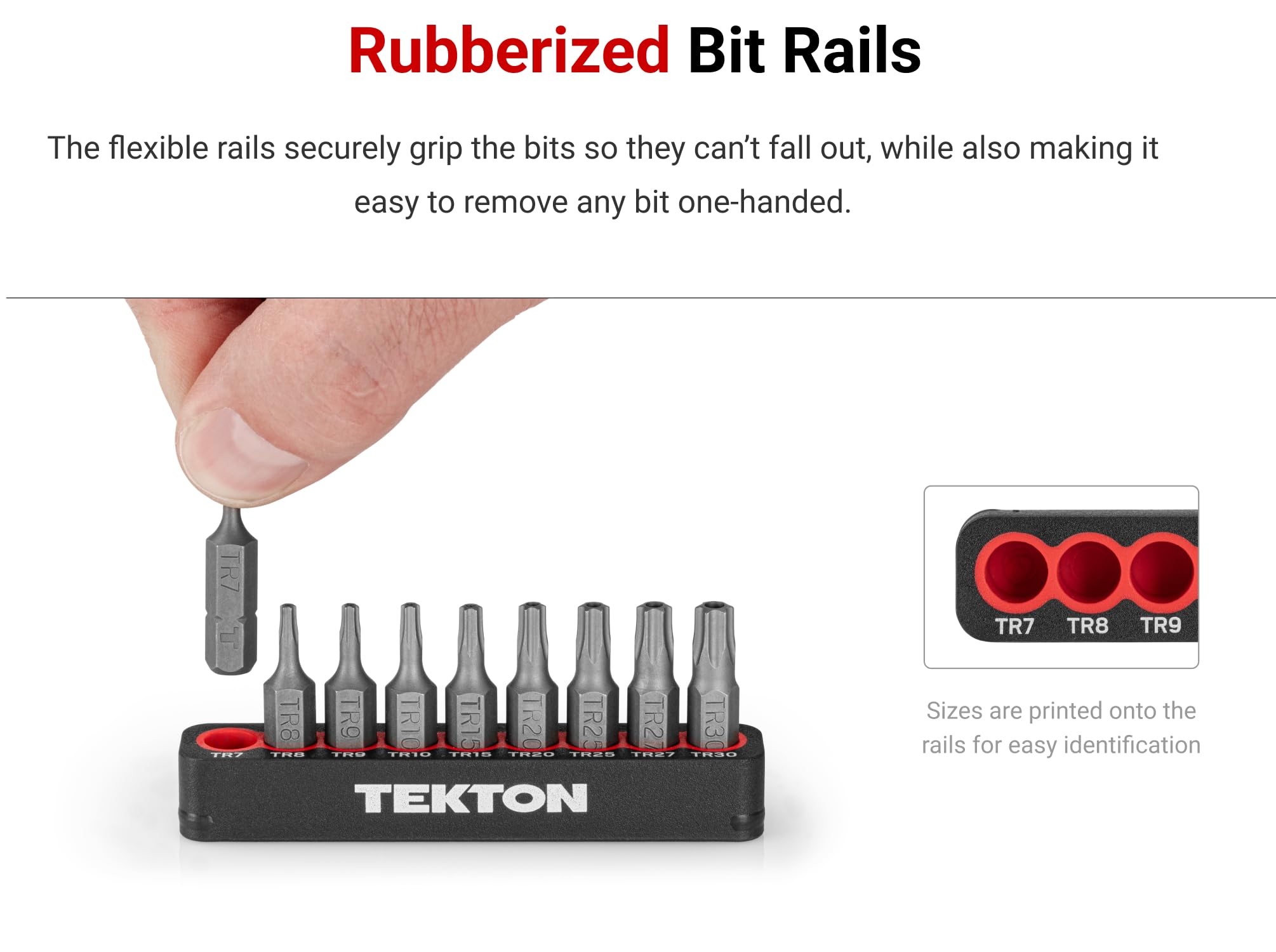 tekton-dzz93004-1-4-inch-bit-set-with-rail-9-piece-extra-long-30-mm-s2-steel-bit image 4