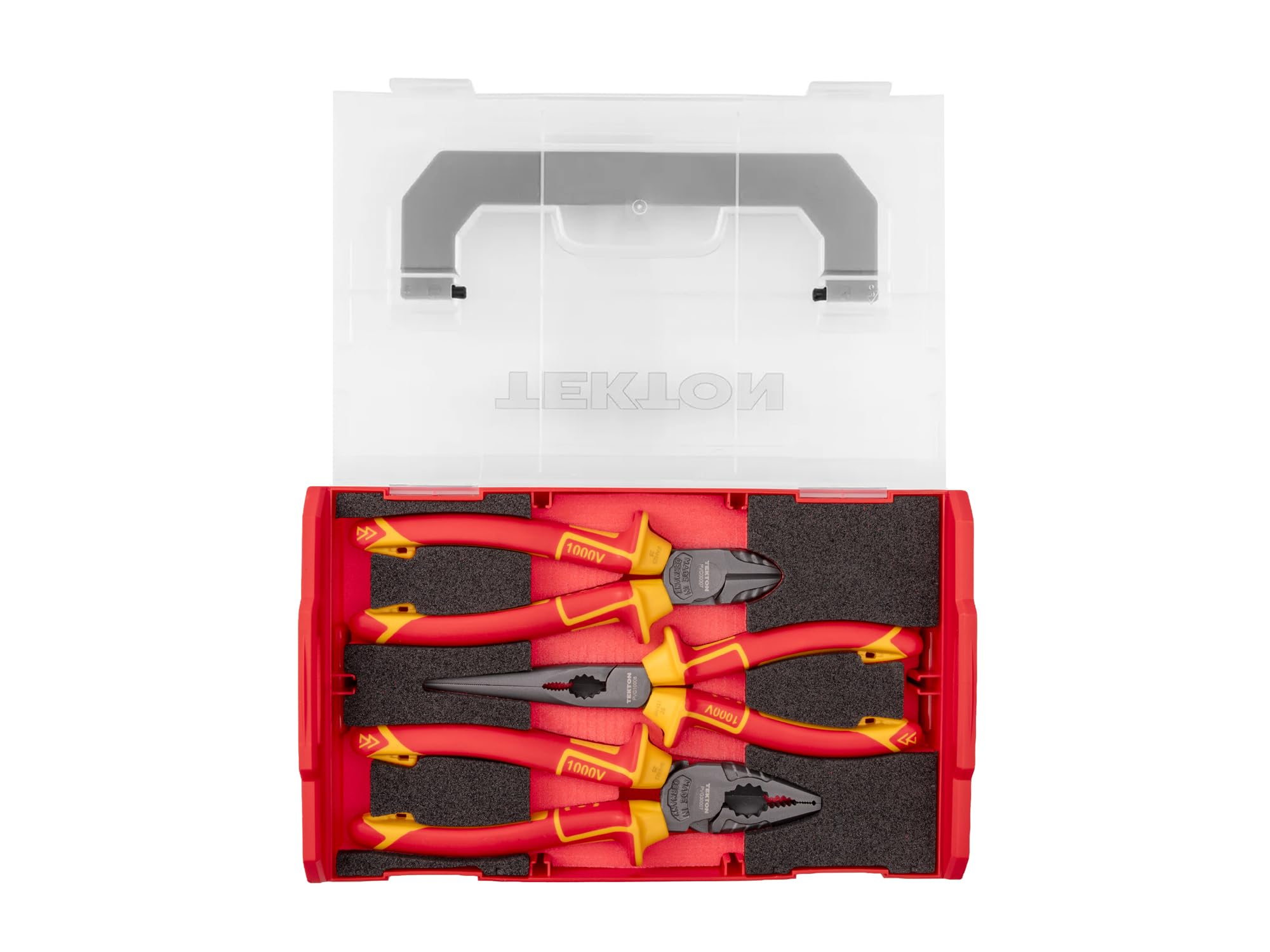 tekton-plr90002-insulated-pliers-set-3-piece-combination-long-nose-diagonal-cutt image 8