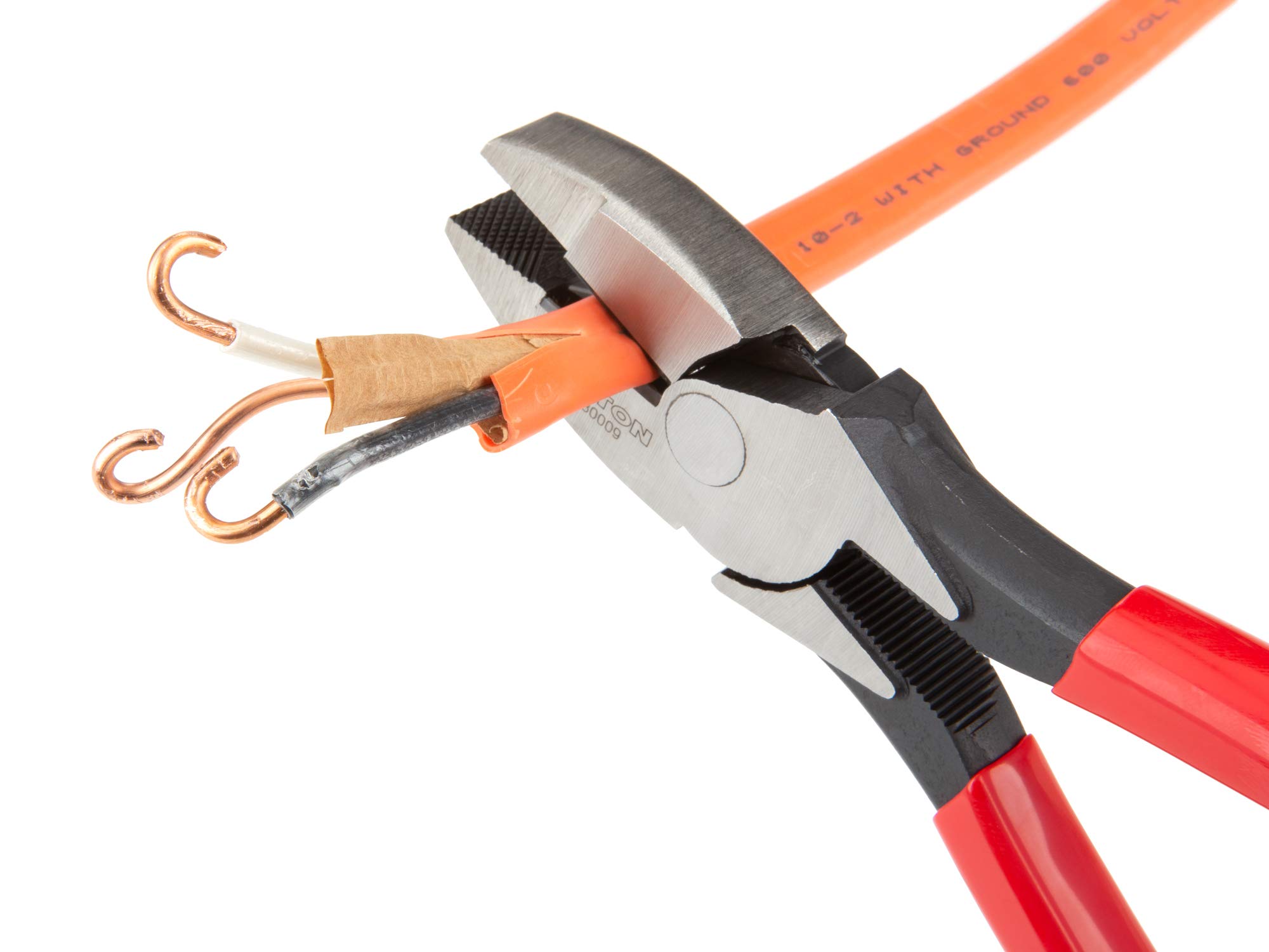 tekton-pgf30009-9-1-2-inch-lineman-s-pliers-with-induction-hardened-side-cutters image 8