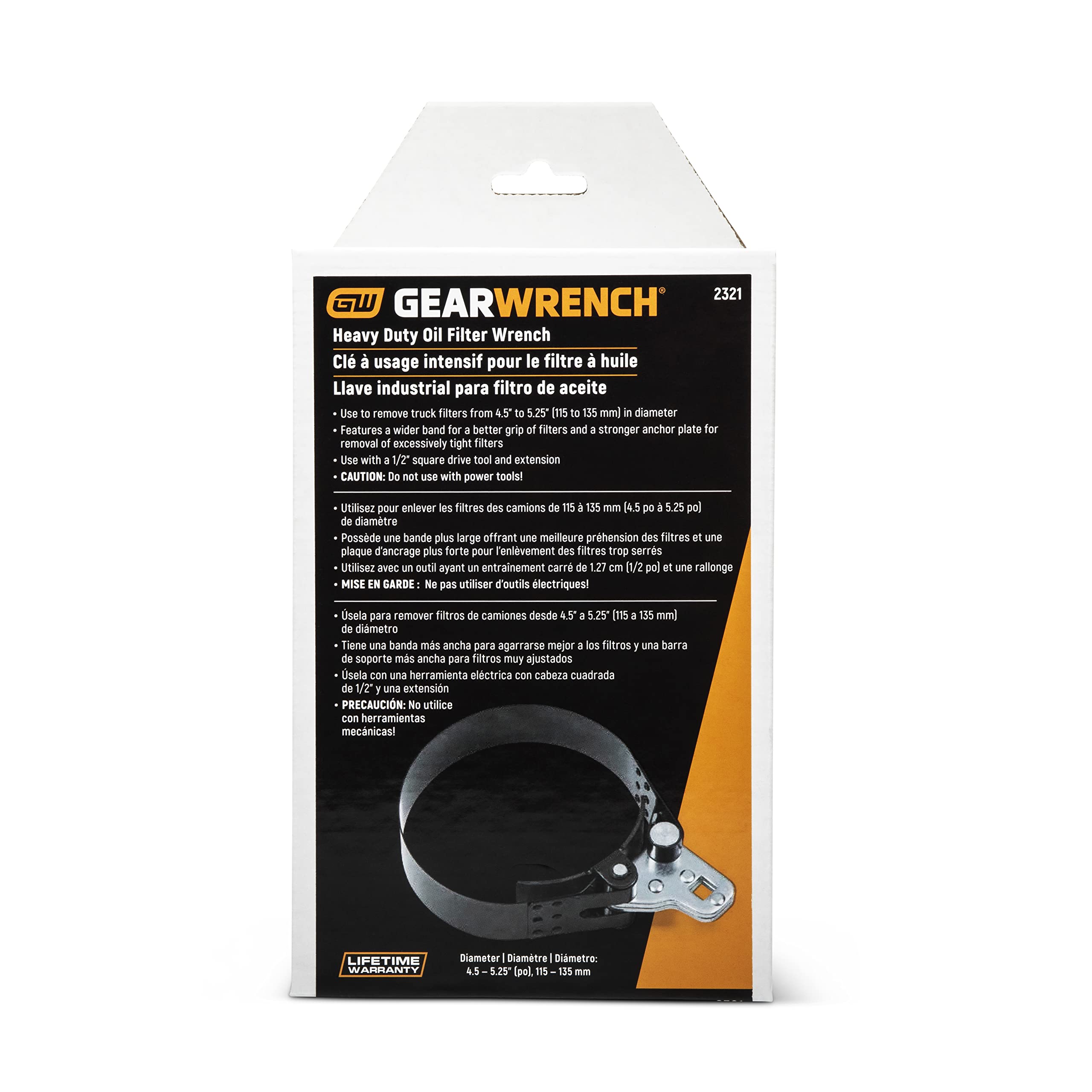 gearwrench-2321-heavy-duty-oil-filter-wrench-4-1-2-to-5-1-4-band-1-2-square-driv image 6