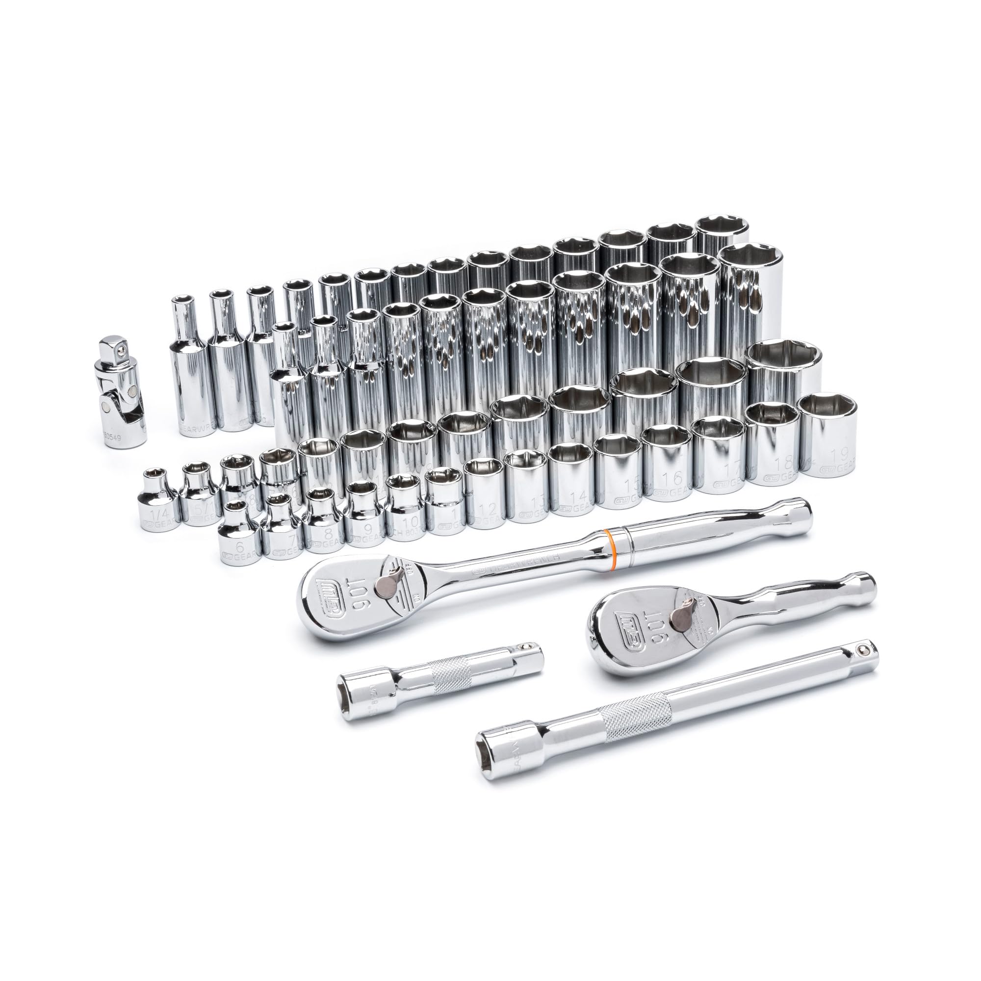 gearwrench-80550-57-piece-3-8-drive-6-point-mechanics-tool-set-sae-metric-standa image 1