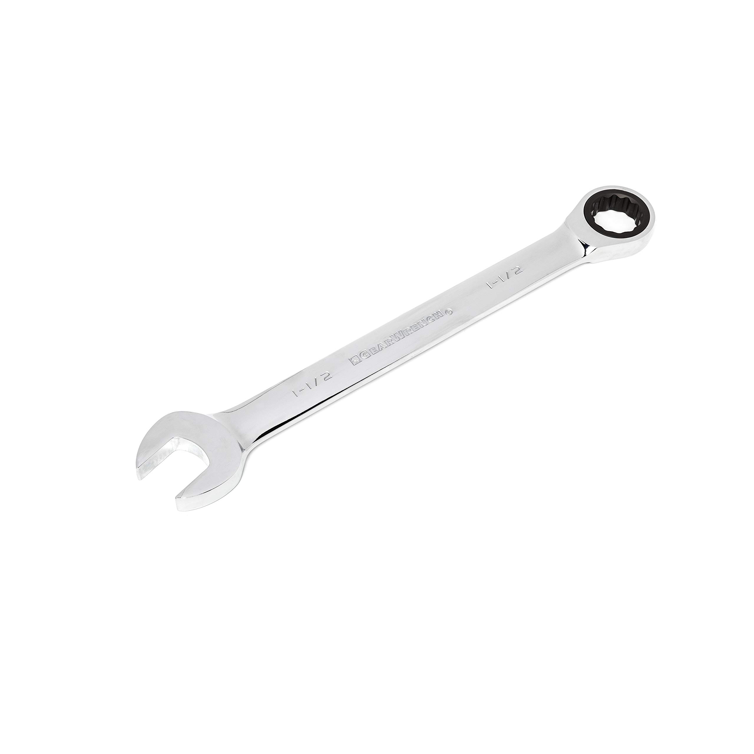gearwrench-9042-12-pt-ratcheting-combination-wrench-1-1-2-inch-full-polish-alloy image 1