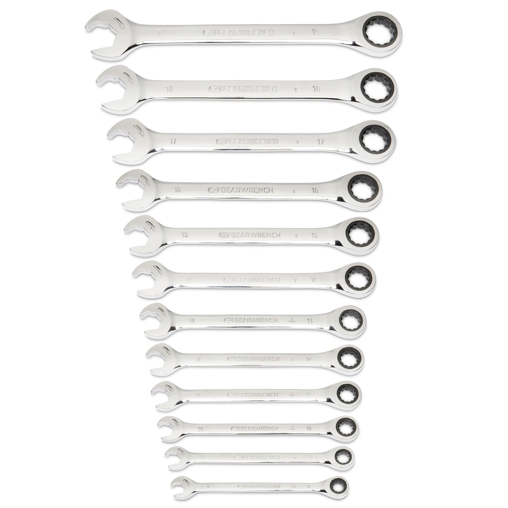gearwrench-85597-12-pc-open-end-ratcheting-metric-wrench-set-12-point-72-tooth image 1