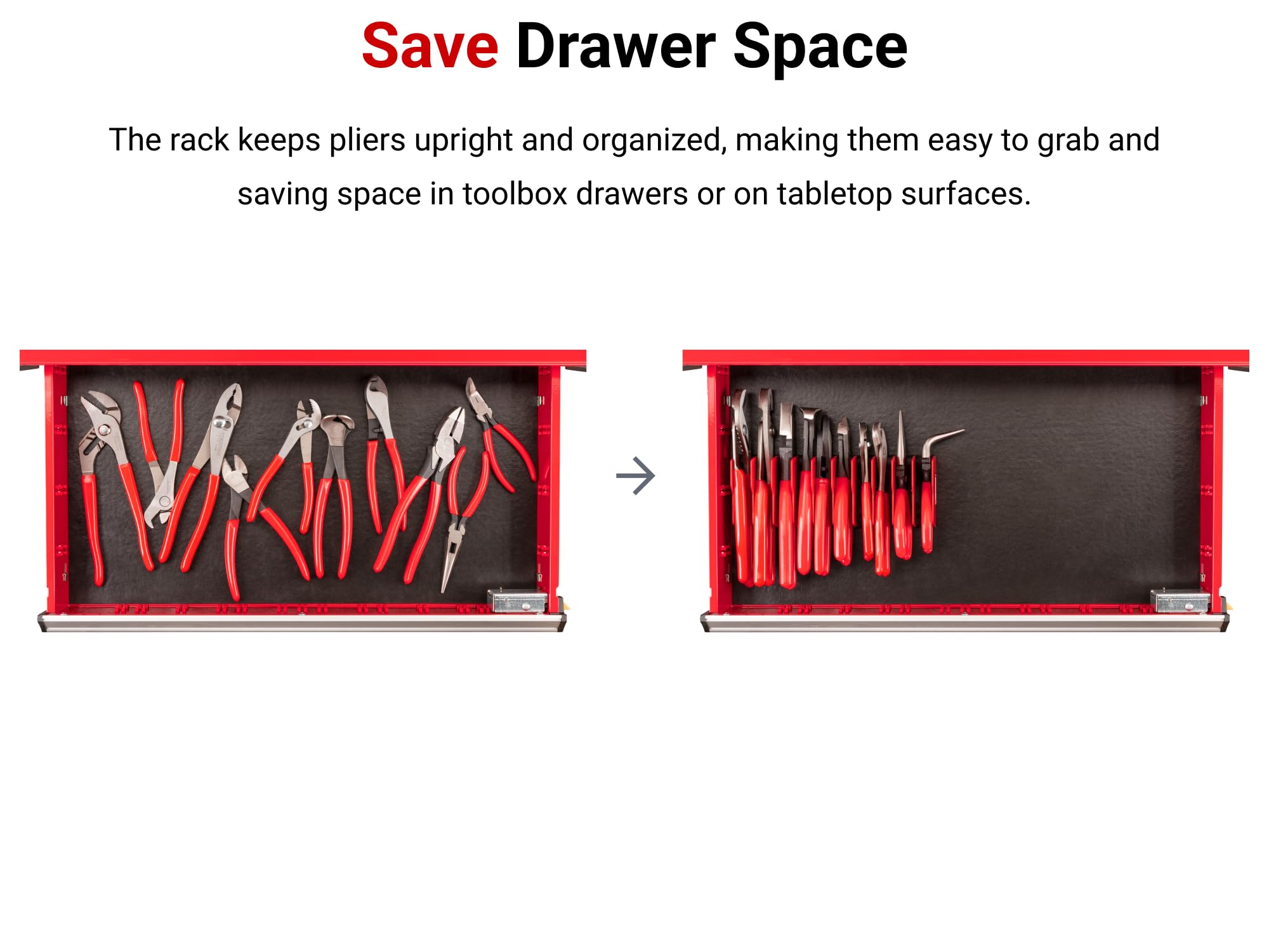 tekton-org41210-10-tool-pliers-organizer-rack-made-in-usa-abs-dividers-with-nons image 2