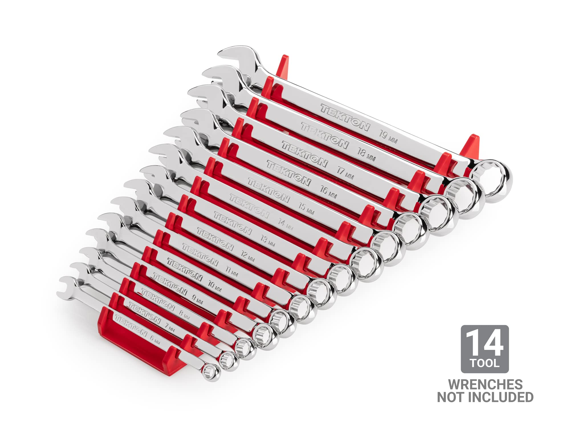 tekton-owp12214-14-tool-combination-wrench-organizer-rack-red-for-tekton-6-19-mm image 2