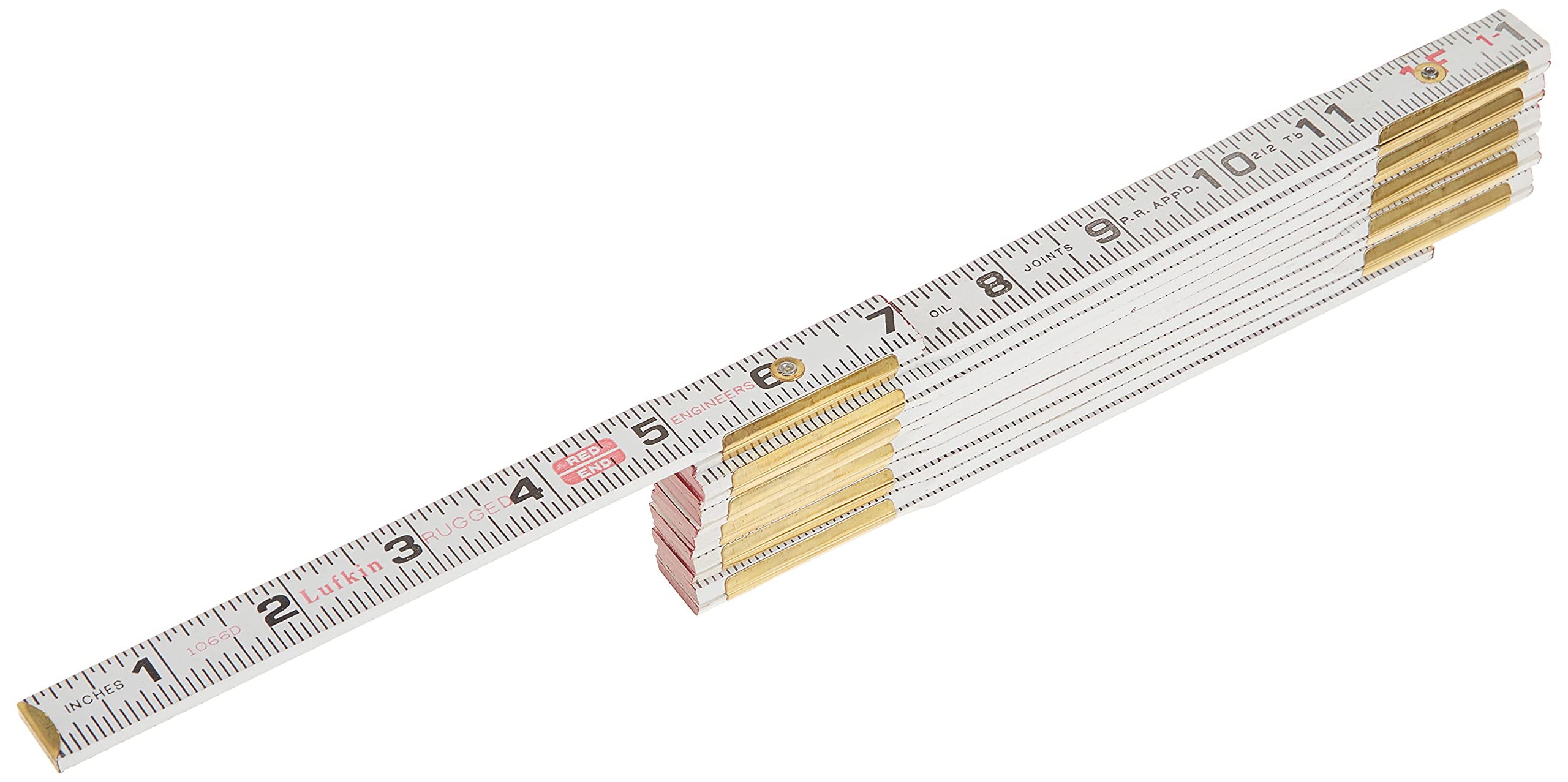 crescent-lufkin-1066dn-red-end-5-8-x-6-engineer-s-scale-wood-rule image 3