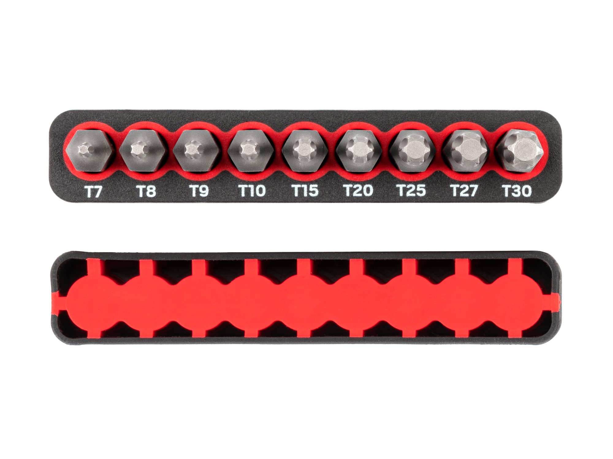 tekton-dzt93001-1-4-inch-star-bit-set-with-rail-9-piece-t7-t30-30-mm-extra-long- image 5