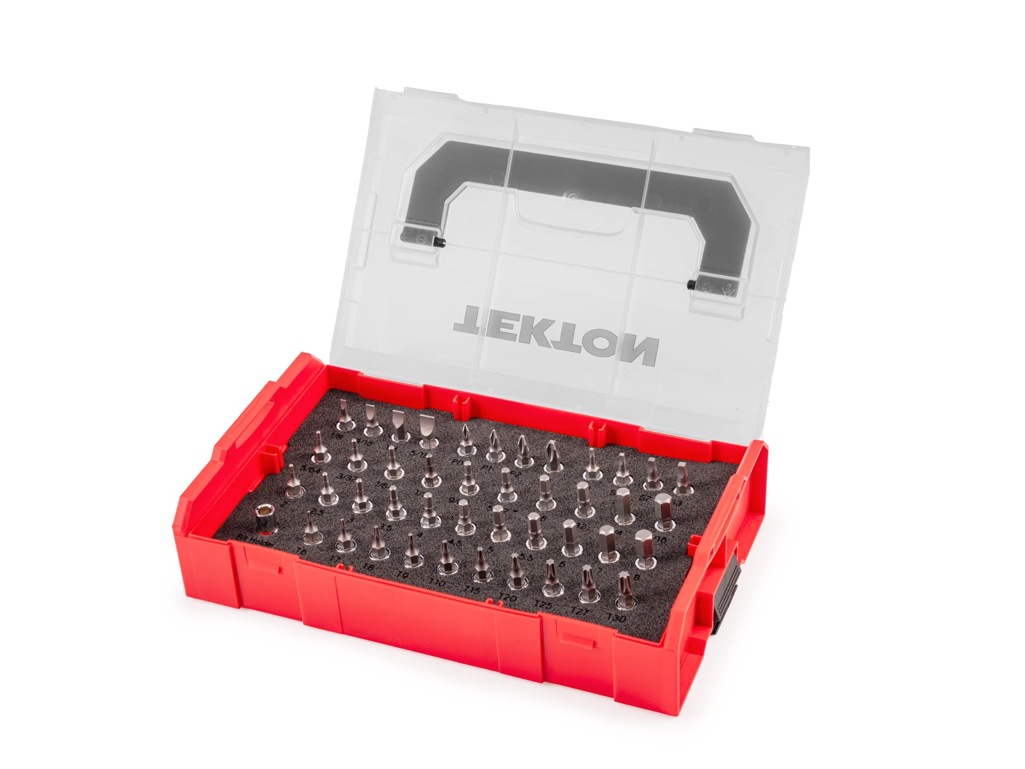 tekton-shb90700-44-piece-1-4-inch-drive-bit-socket-set-hex-torx-slotted-phillips image 2