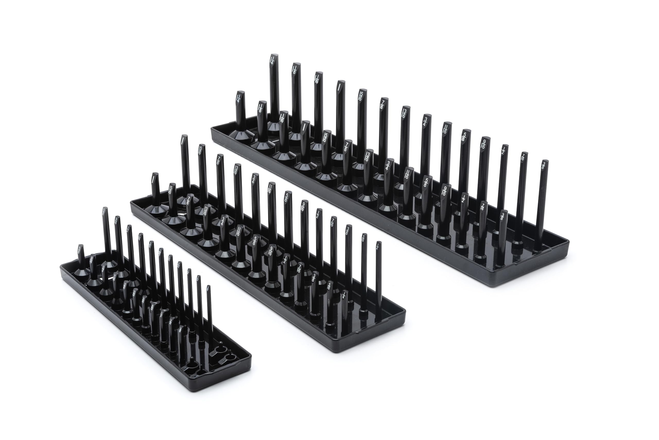 gearwrench-83118-3-piece-sae-socket-storage-tray-set-1-4-3-8-1-2-drive-vertical- image 1