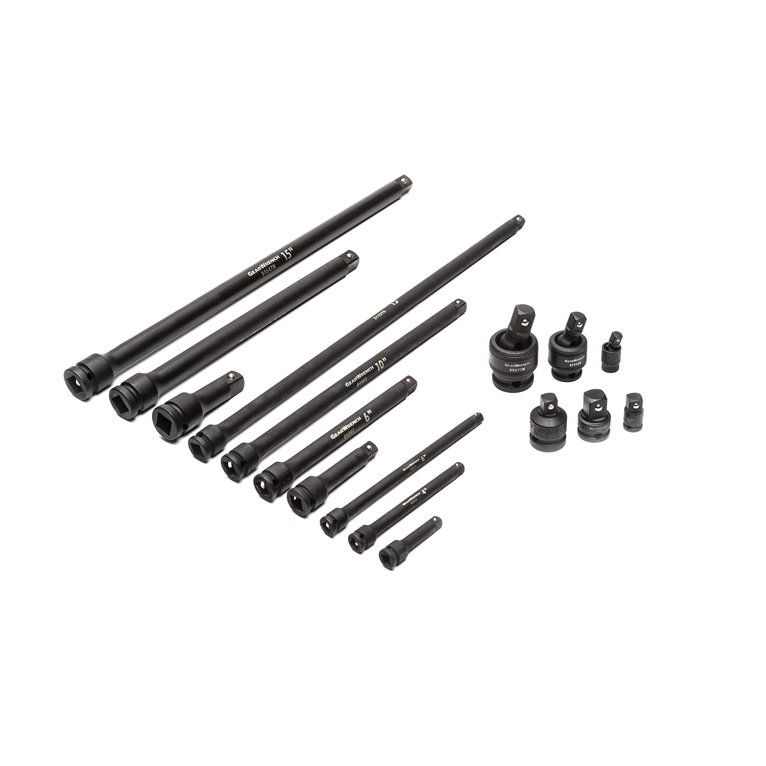 gearwrench-89072-209-piece-sae-metric-1-4-3-8-1-2-drive-master-impact-socket-set image 5
