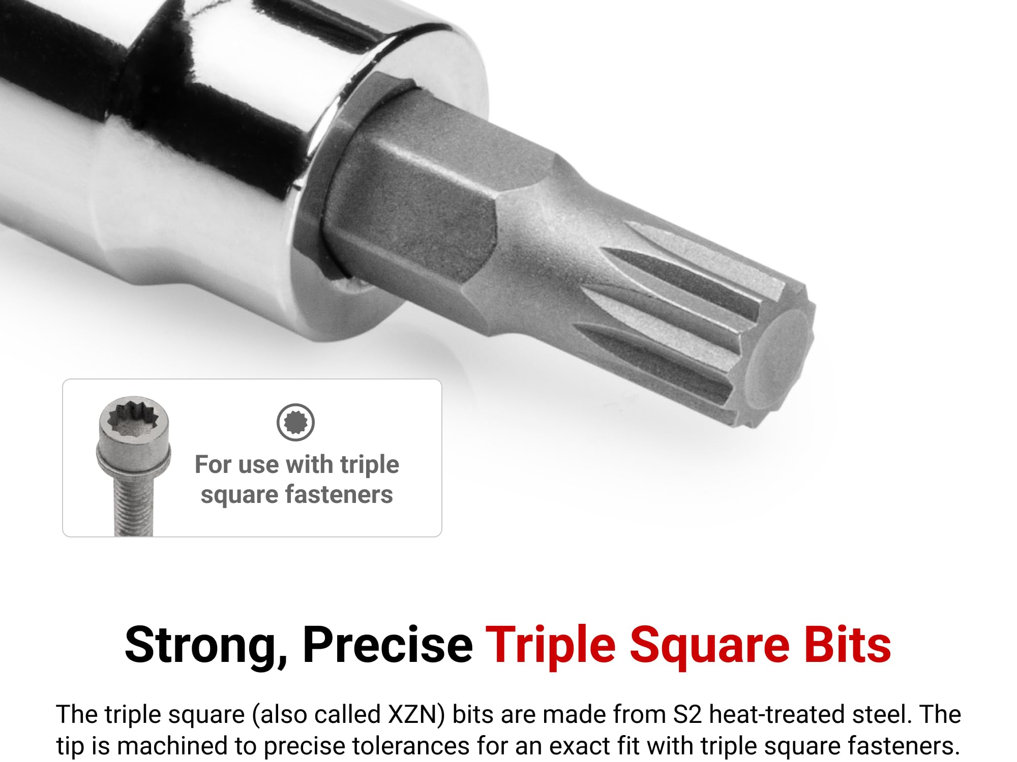 tekton-shb99100-triple-square-bit-socket-set-11-piece-tr-triple-square-xzn image 2