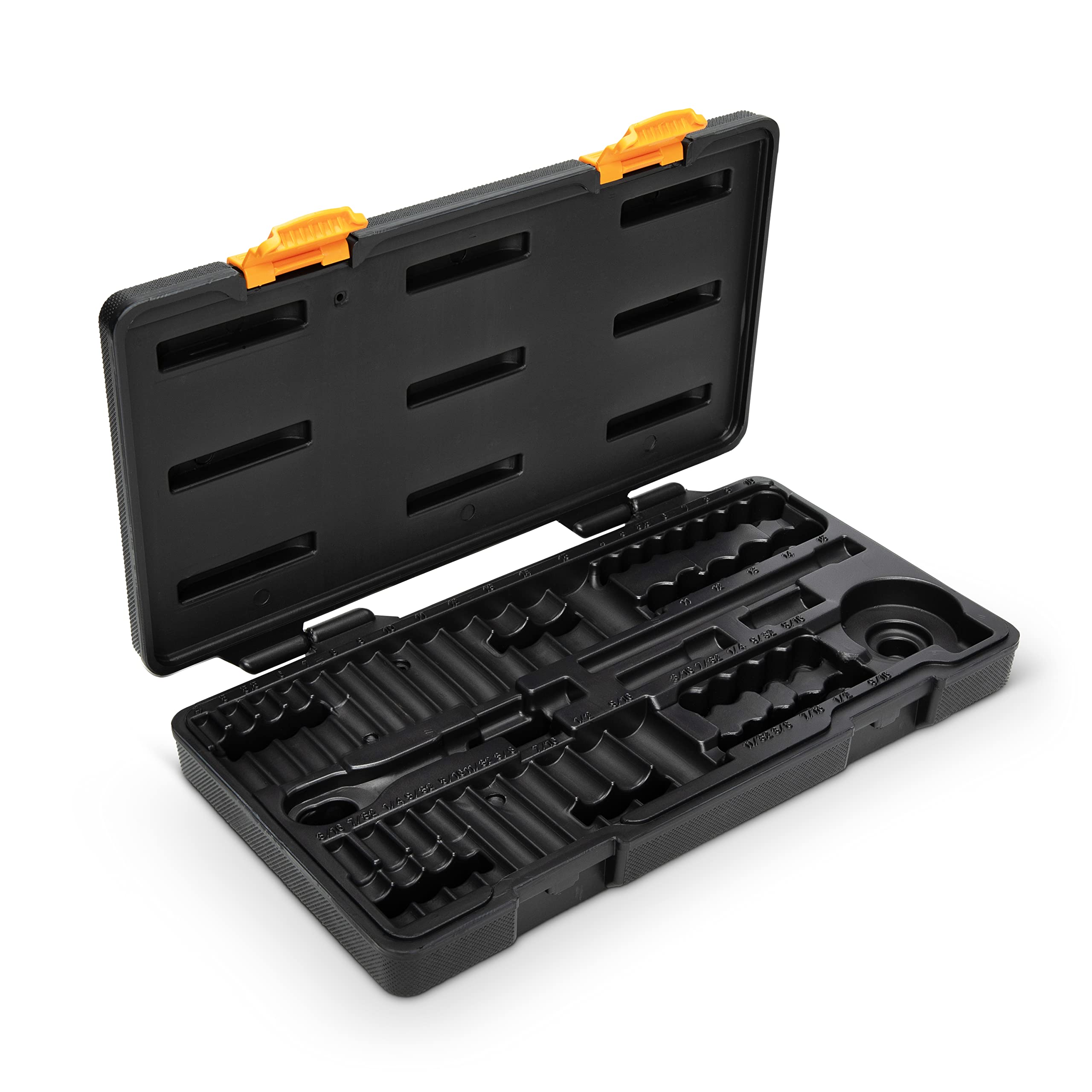 gearwrench-80300p-51-pc-1-4-drive-6-pt-120xp-mechanics-tool-set-standard-deep-sa image 8