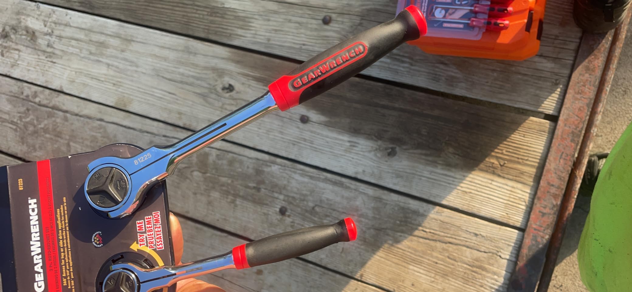 Ratchet skipped under load