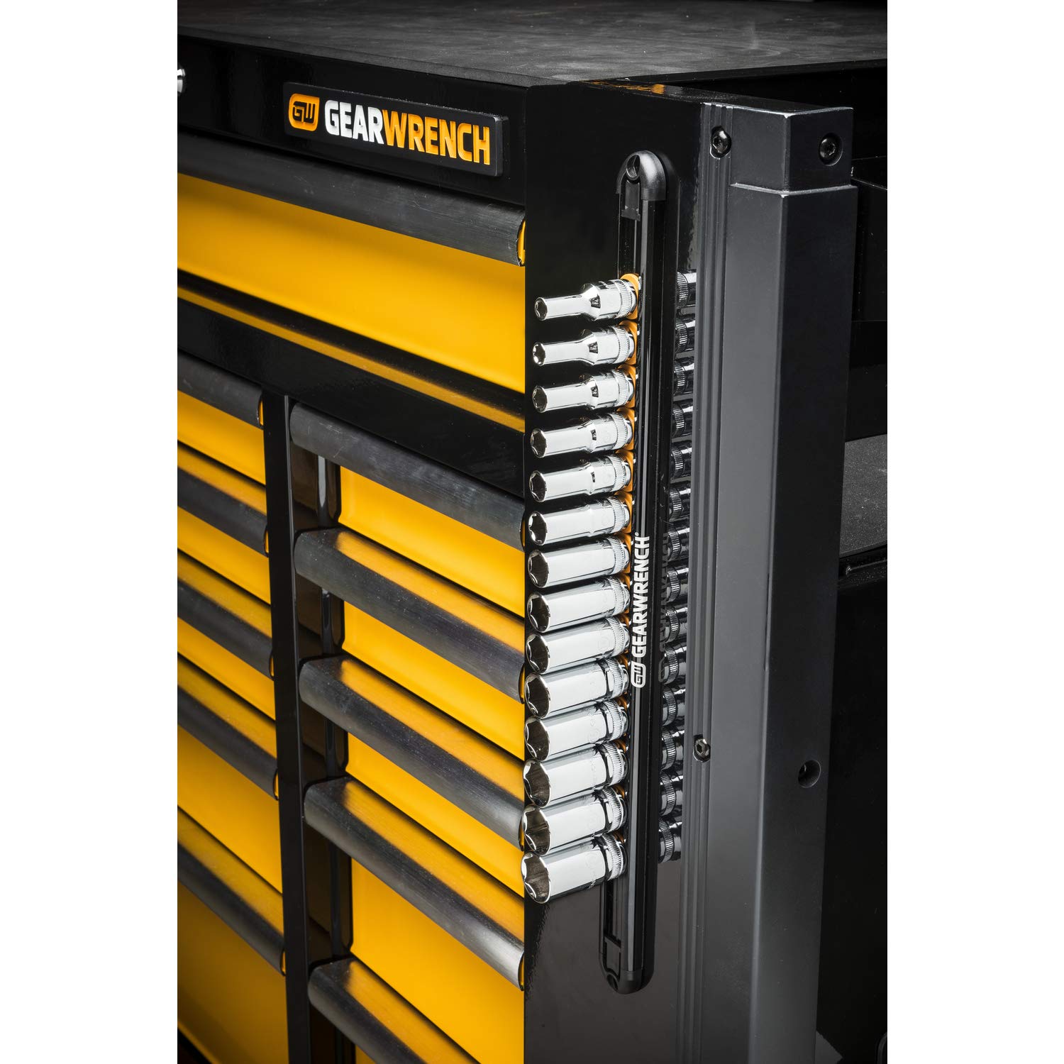 gearwrench-83127-3-8-drive-magnetic-socket-rail-with-14-clips image 6