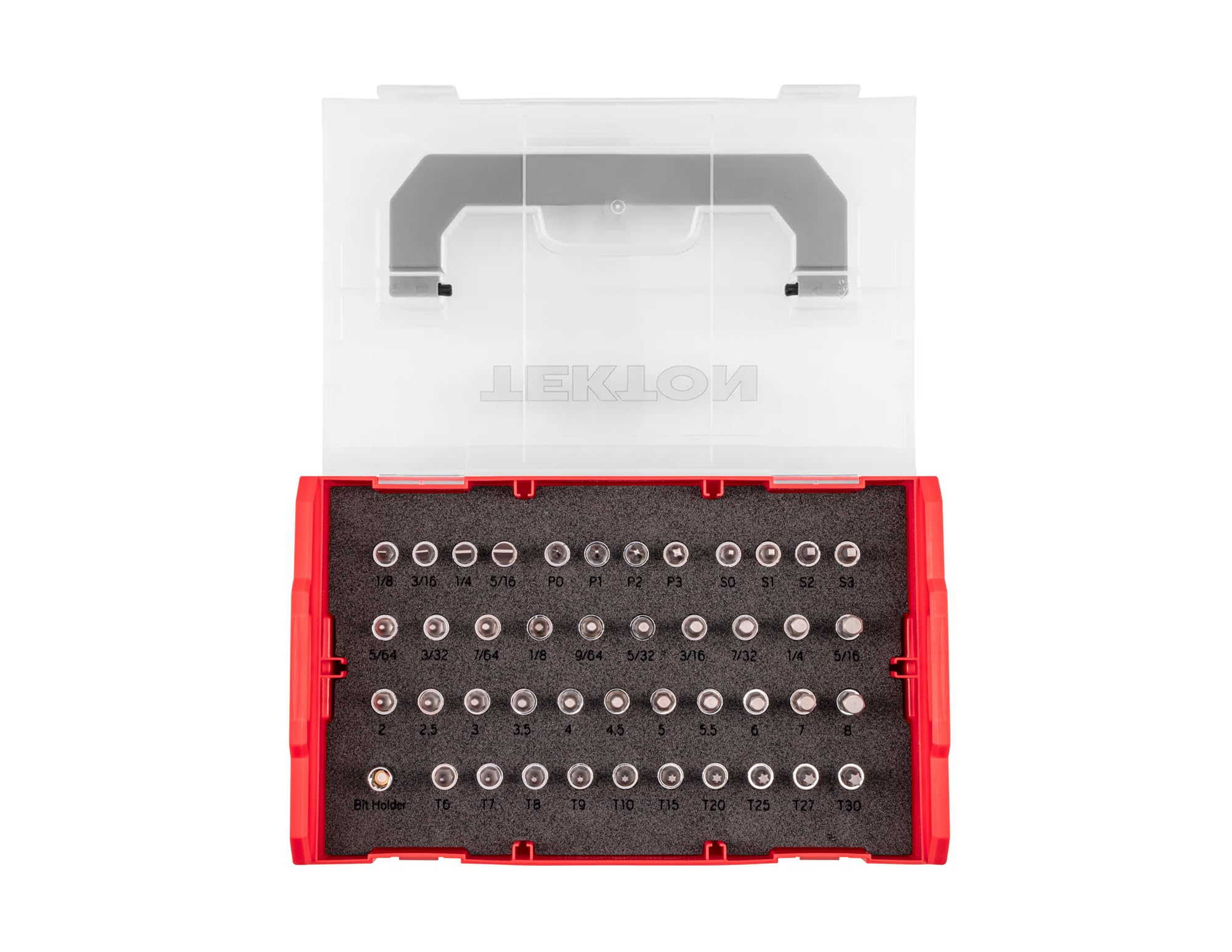 tekton-shb90700-44-piece-1-4-inch-drive-bit-socket-set-hex-torx-slotted-phillips image 1