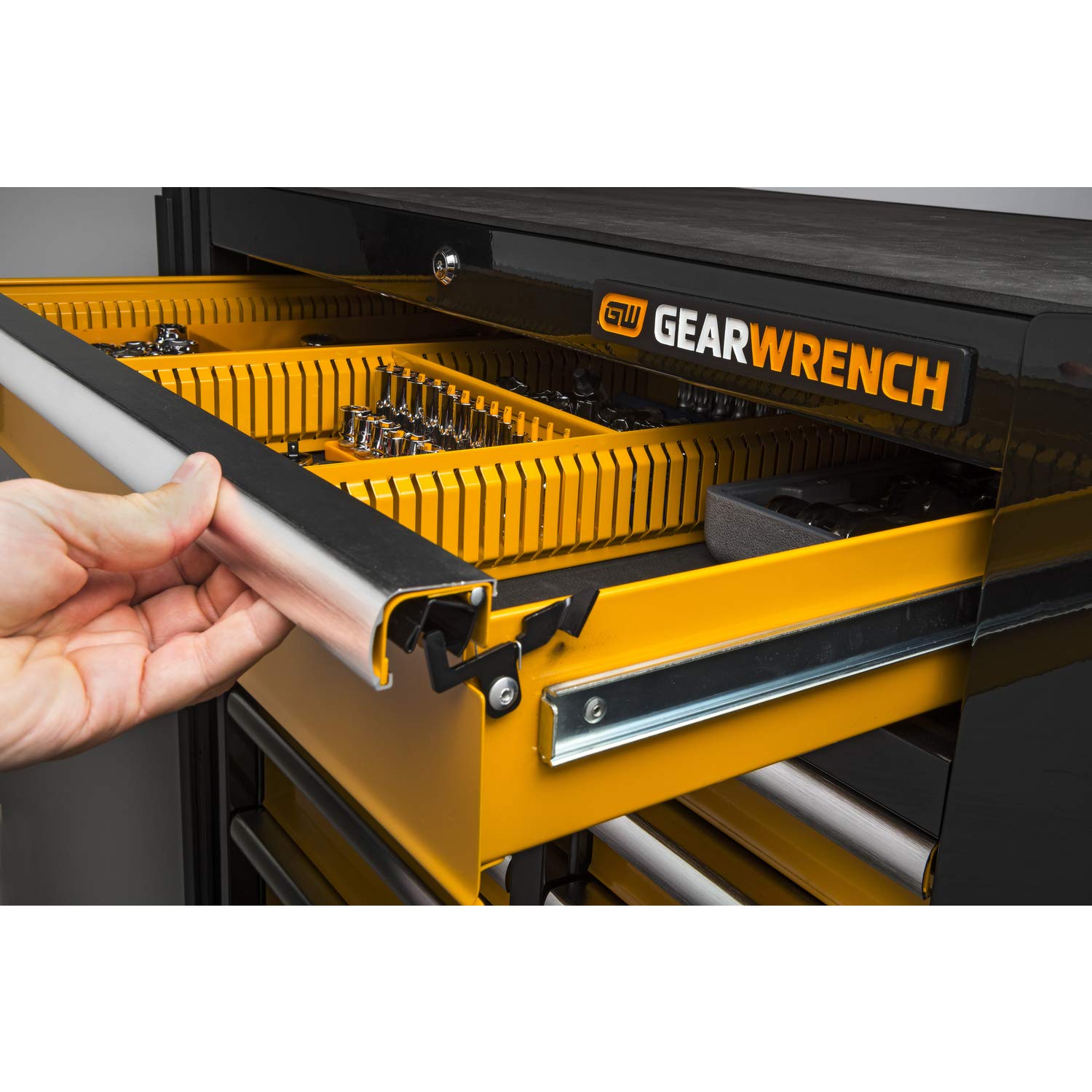gearwrench-83169-42-inch-11-drawer-mobile-work-station-black-orange-2-000-lb-cap image 7