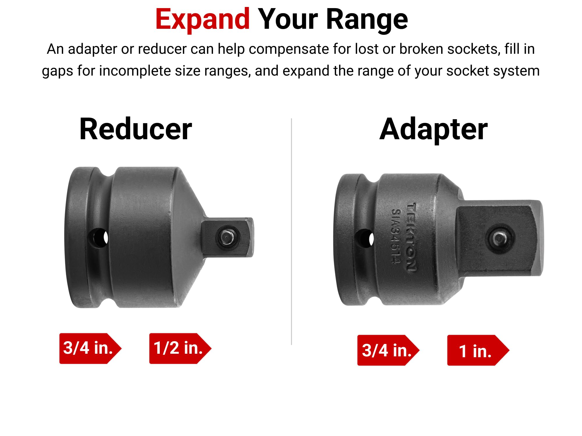 tekton-sia93002-3-4-inch-drive-adapter-reducer-set-2-piece-pin-detent image 2