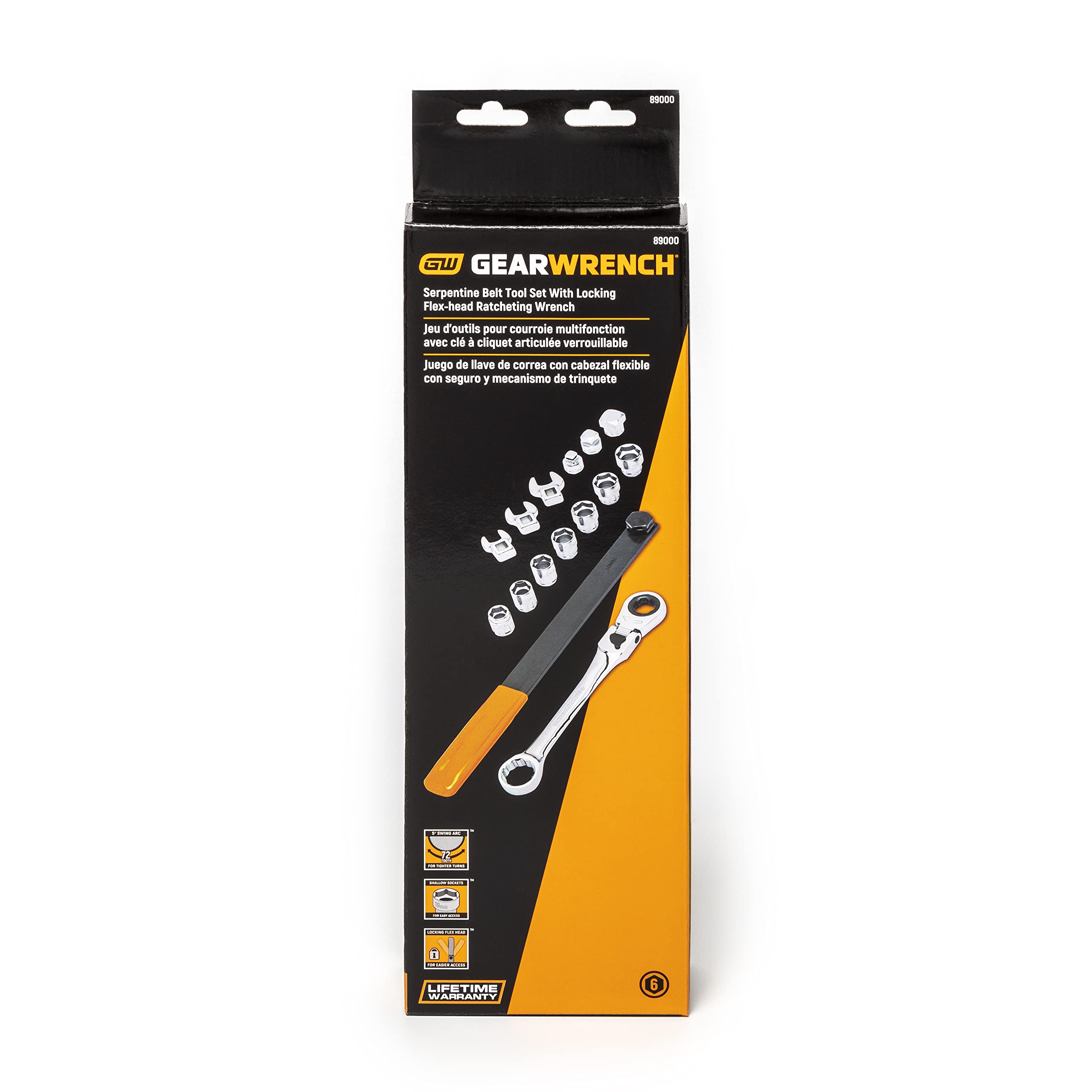 gearwrench-89000-15-piece-serpentine-belt-tool-set-with-locking-flex-head-ratche image 7