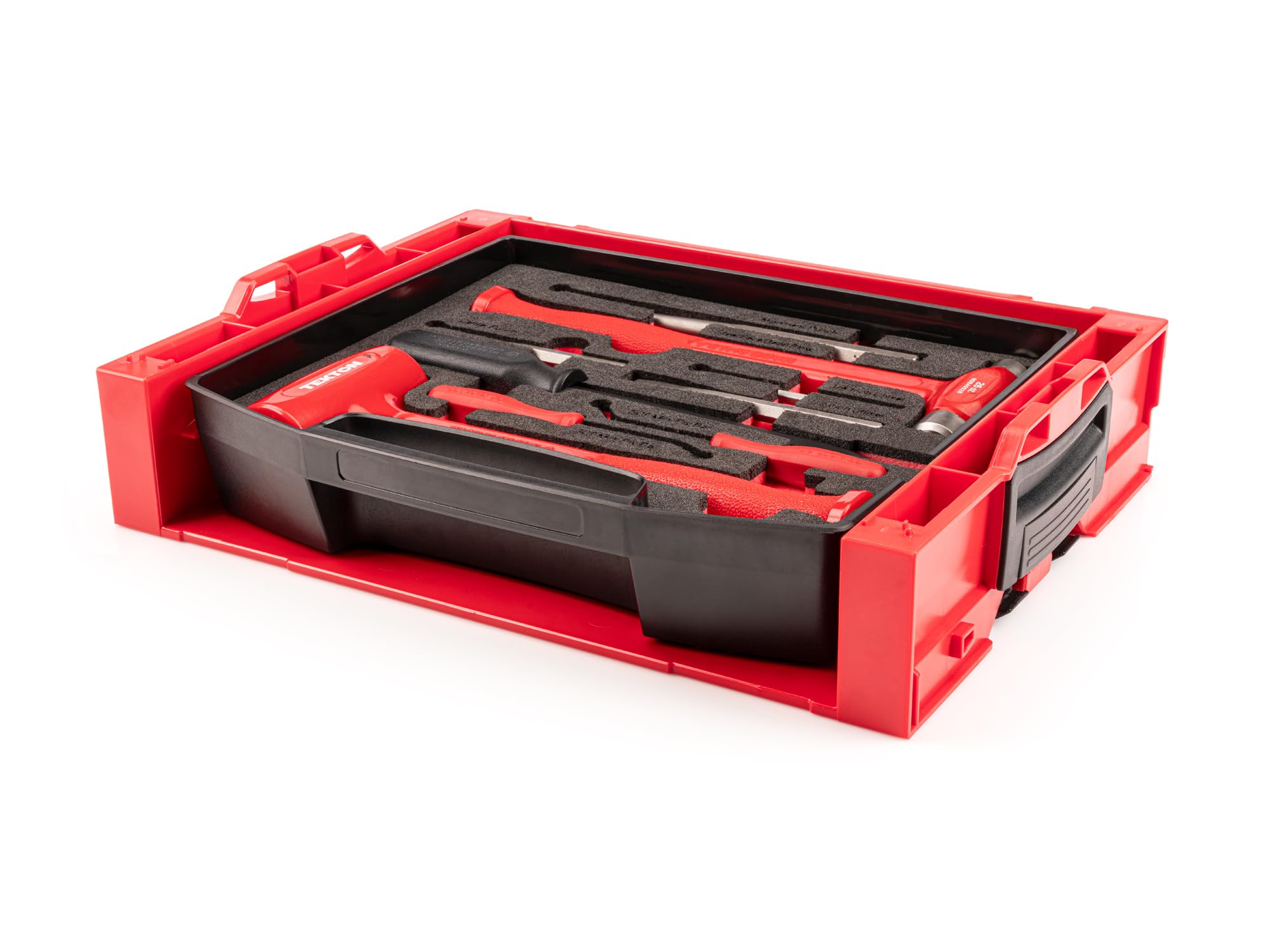 tekton-olb94701-hammers-pry-bars-punches-and-chisels-set-9-piece-l-boxx-stacking image 2