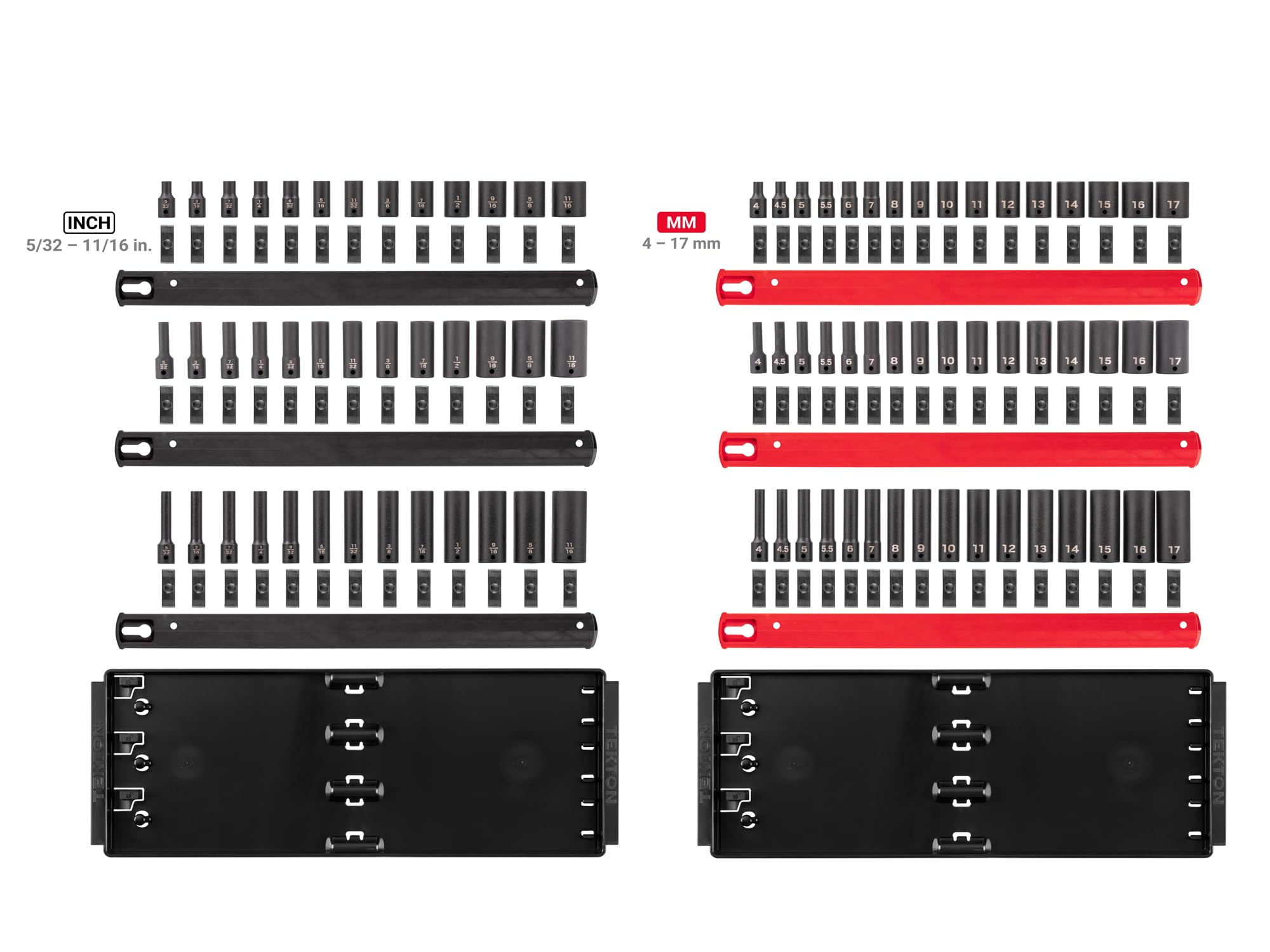 tekton-sid90207-1-4-inch-drive-impact-socket-set-87-piece-metric-and-sae-shallow image 6