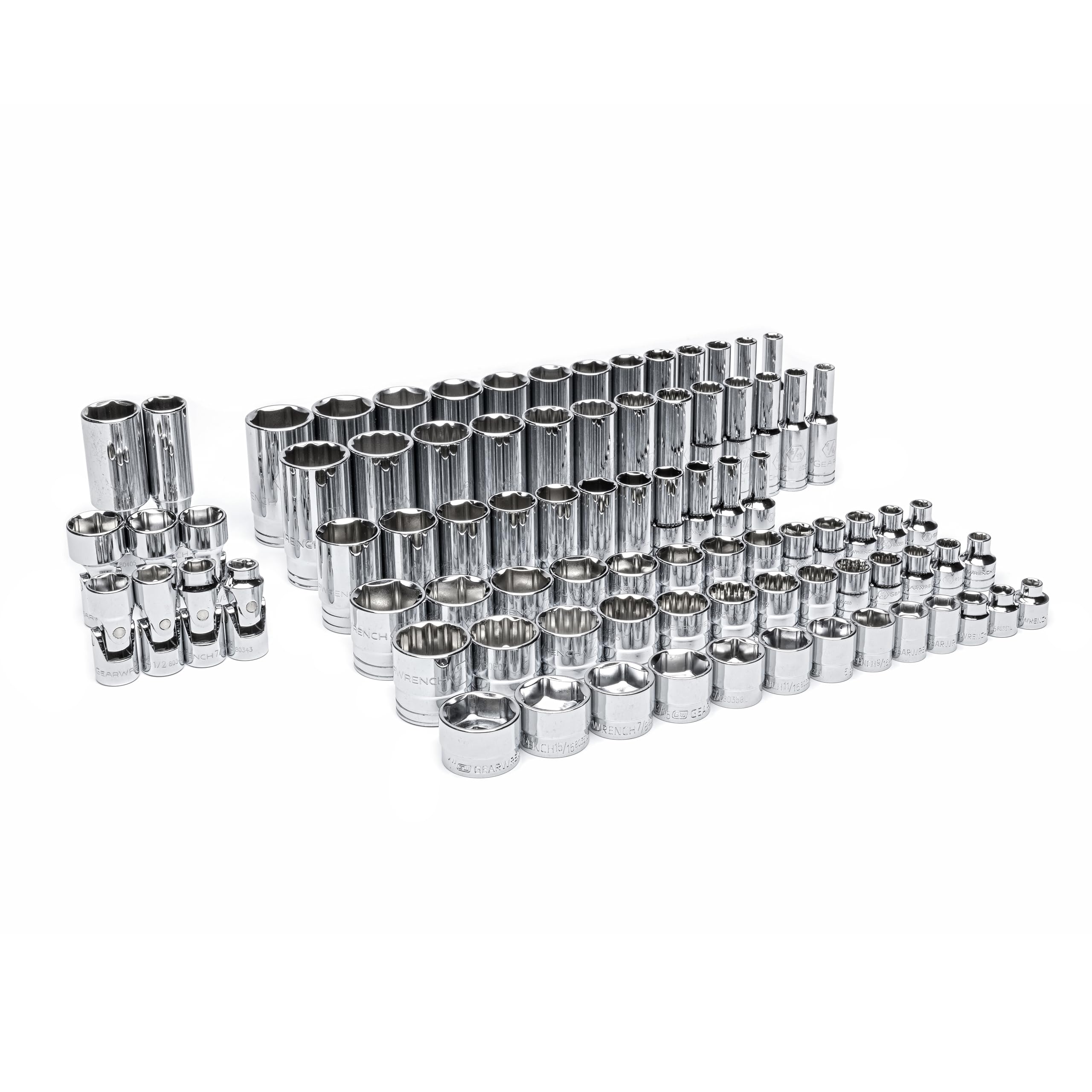 gearwrench-gwmsskt38sae-85-pc-3-8-drive-master-sae-socket-set-in-foam-storage-tr image 2