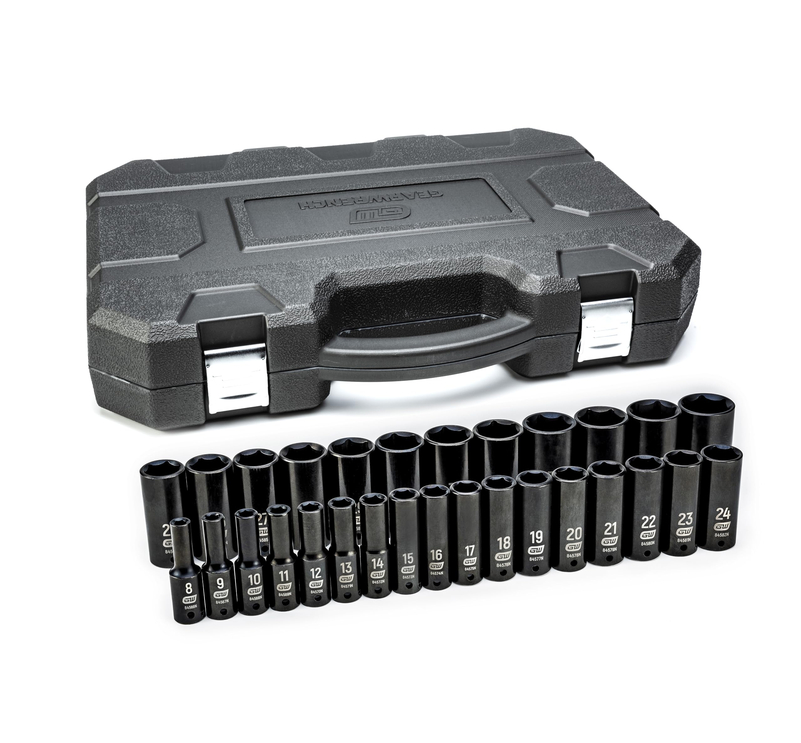 gearwrench-84935n-29-piece-1-2-inch-drive-6-point-deep-impact-socket-set-metric- image 2