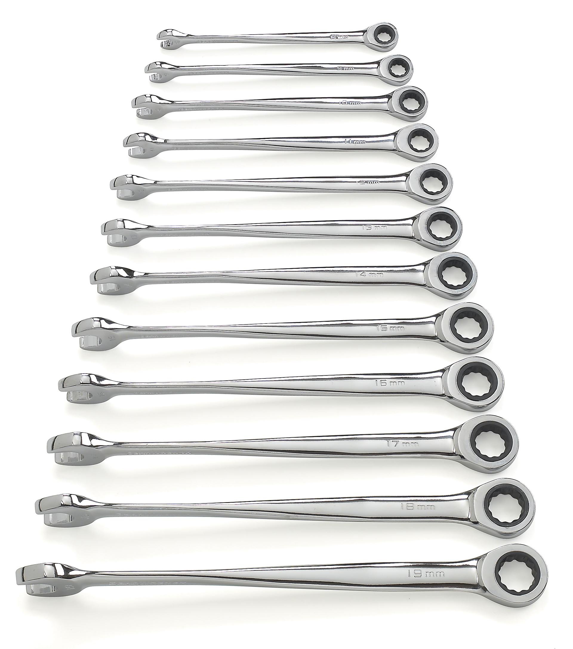 gearwrench-85888-12-piece-12-point-xl-x-beam-ratcheting-combination-wrench-set-m image 1