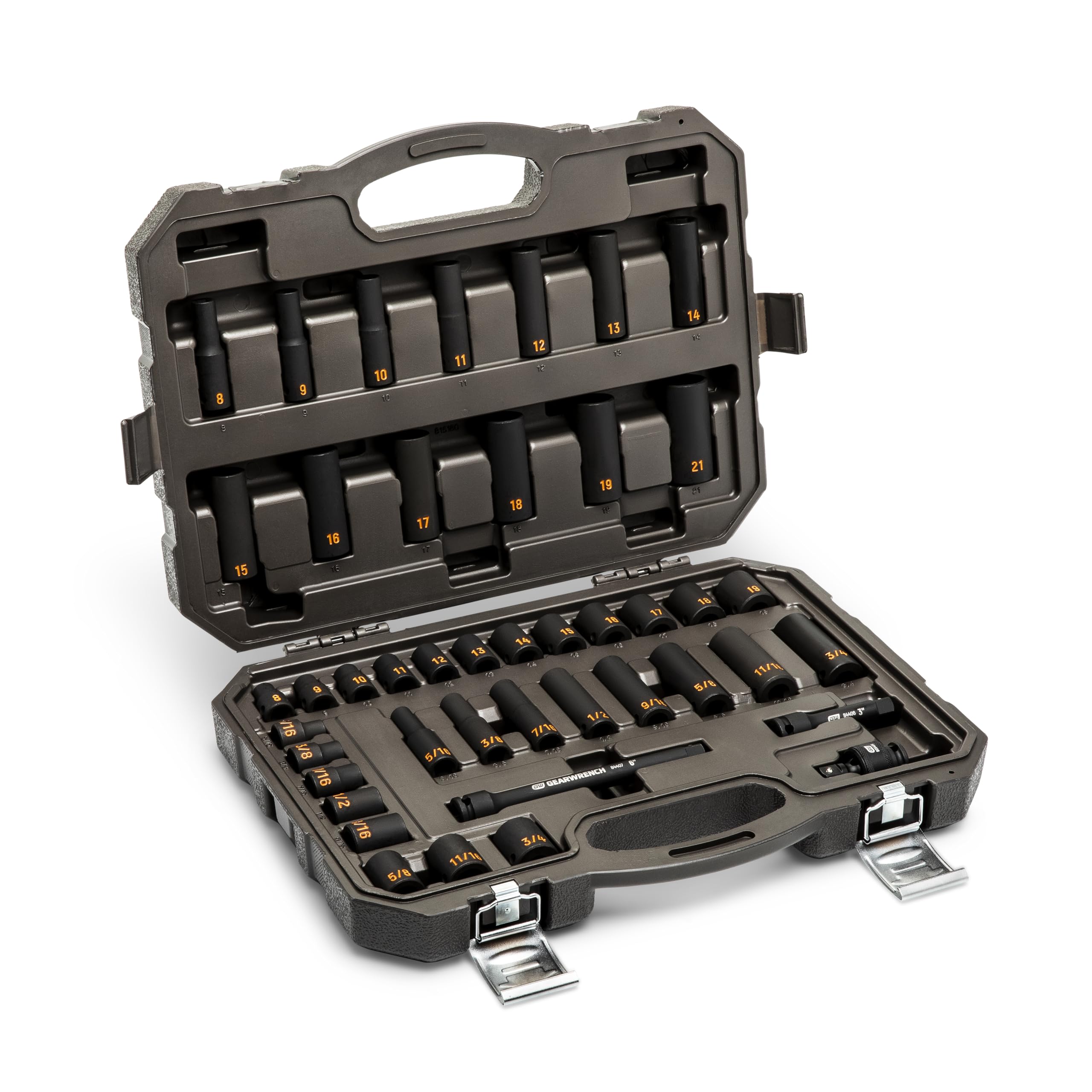 gearwrench-84911h-12-piece-3-8-drive-6-point-metric-hi-viz-impact-socket-set image 8