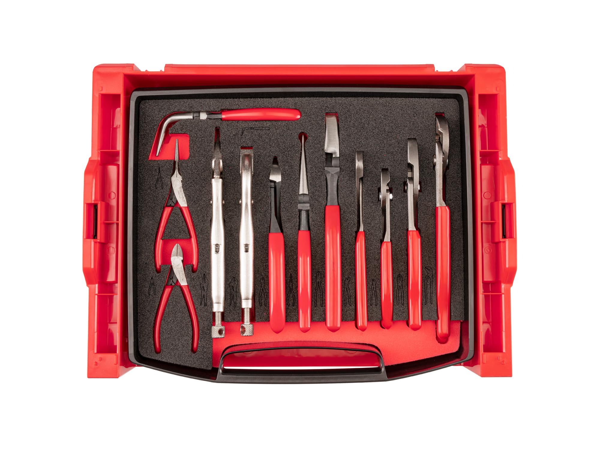 tekton-olb94501-gripping-cutting-and-locking-pliers-set-12-piece-with-l-boxx-sta image 1