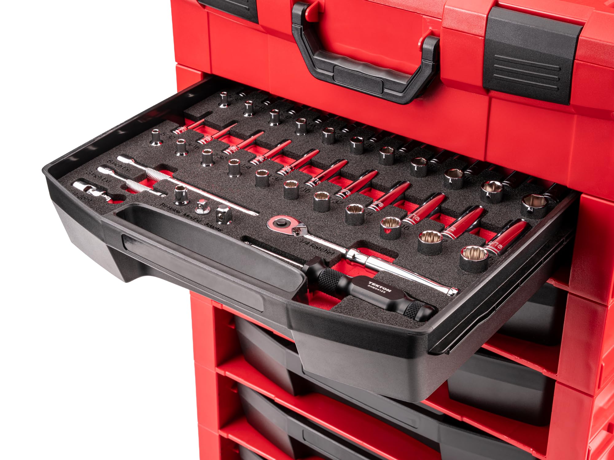 tekton-olb94301-1-4-inch-drive-6-point-and-12-point-socket-set-52-piece-90-tooth image 5