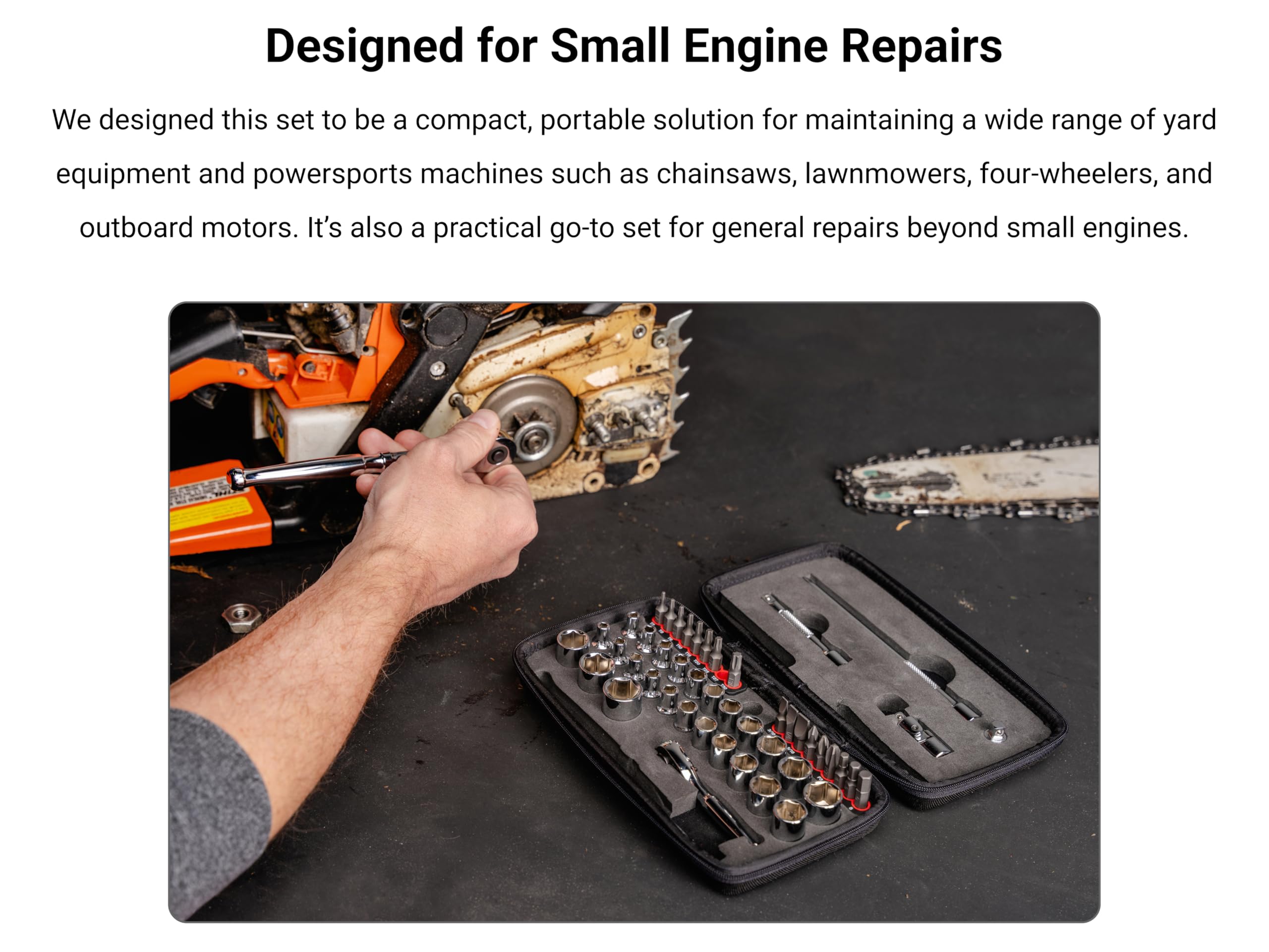 tekton-skt07905-1-4-inch-drive-12-point-small-engine-socket-bit-and-ratchet-set- image 3