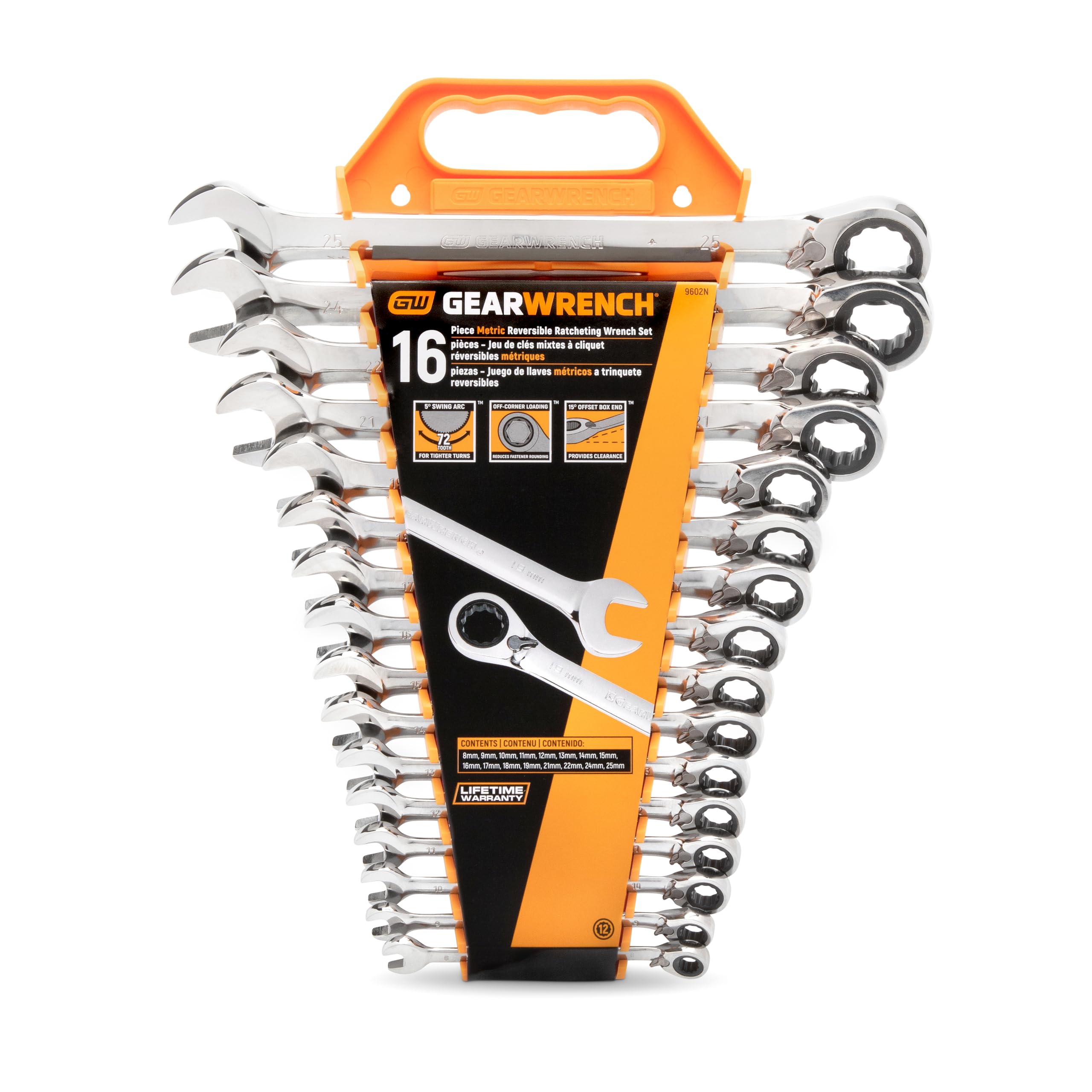gearwrench-9602n-16-pc-reversible-ratcheting-combination-wrench-set-metric image 6