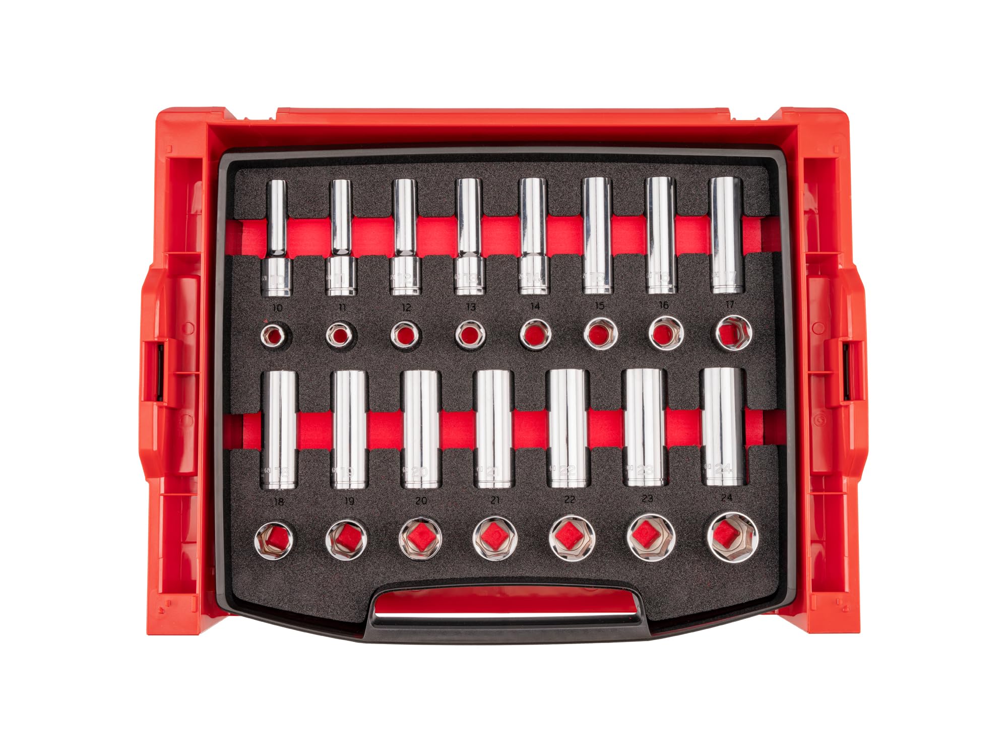 tekton-shd92702-1-2-inch-drive-shallow-and-deep-6-point-socket-set-30-piece-10-2 image 1