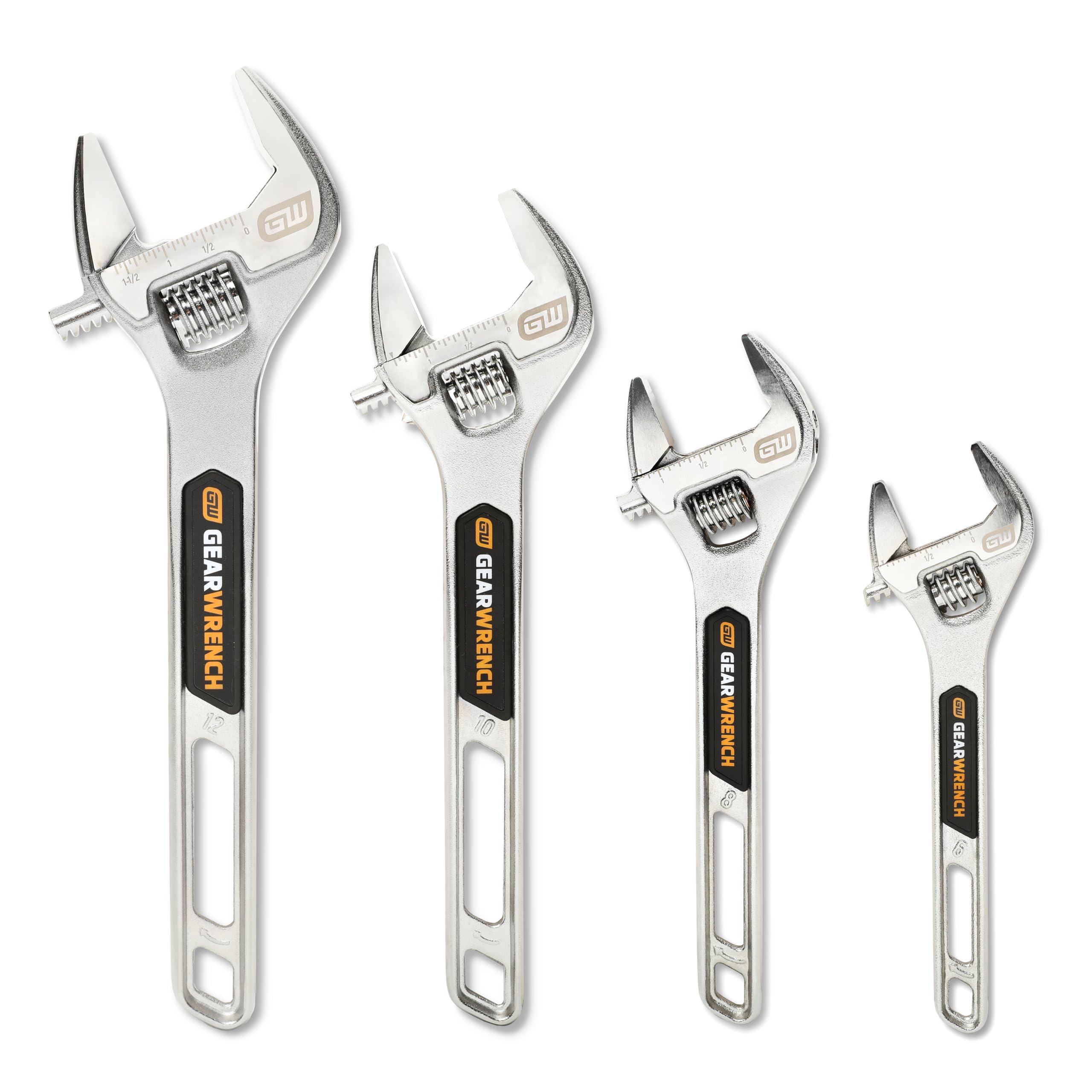 gearwrench-89755-4-piece-chrome-adjustable-wrench-set-6-8-10-12-with-wide-jaws-a image 1