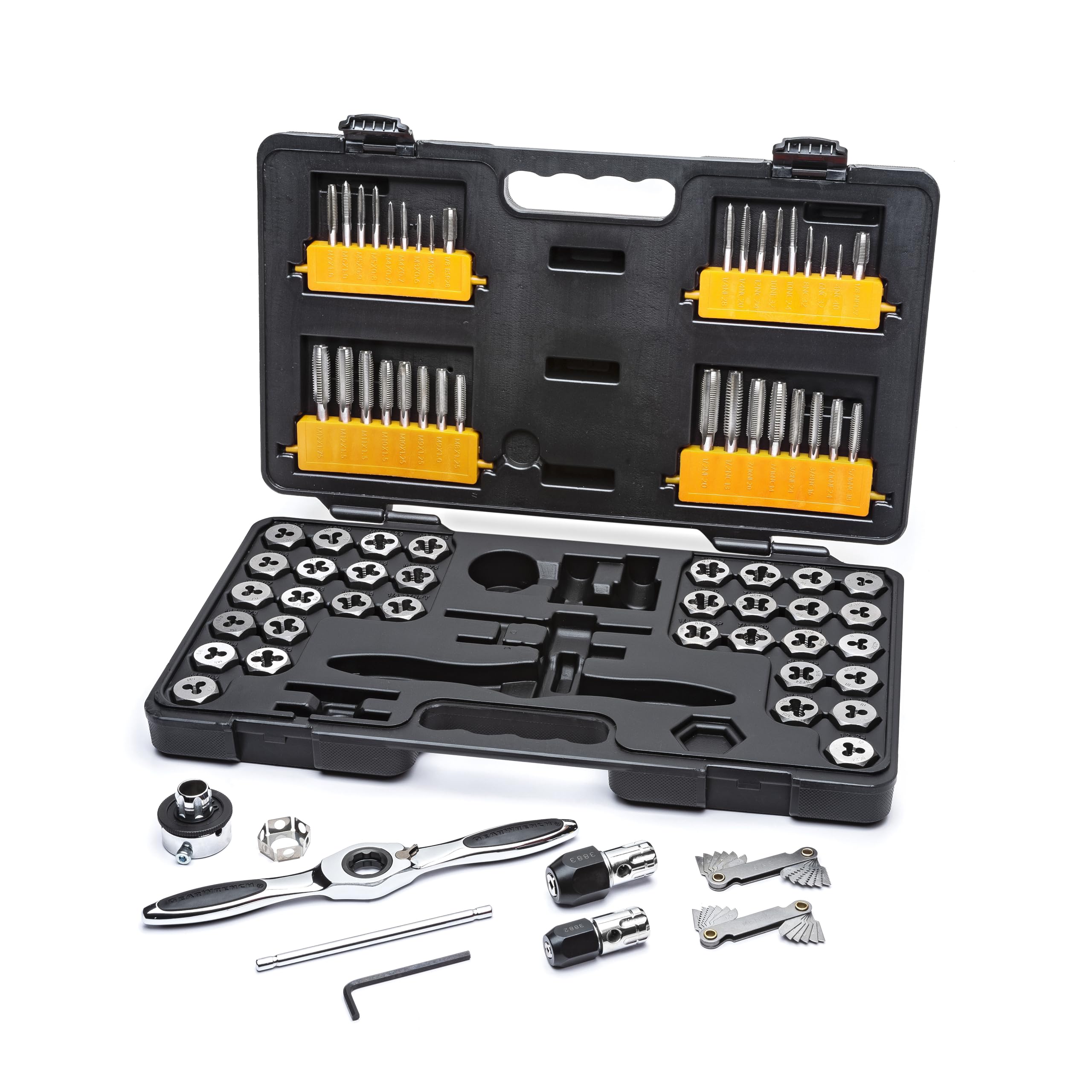 gearwrench-82812-114-piece-ratcheting-tap-and-die-set-sae-metric-with-5-ratcheti image 5