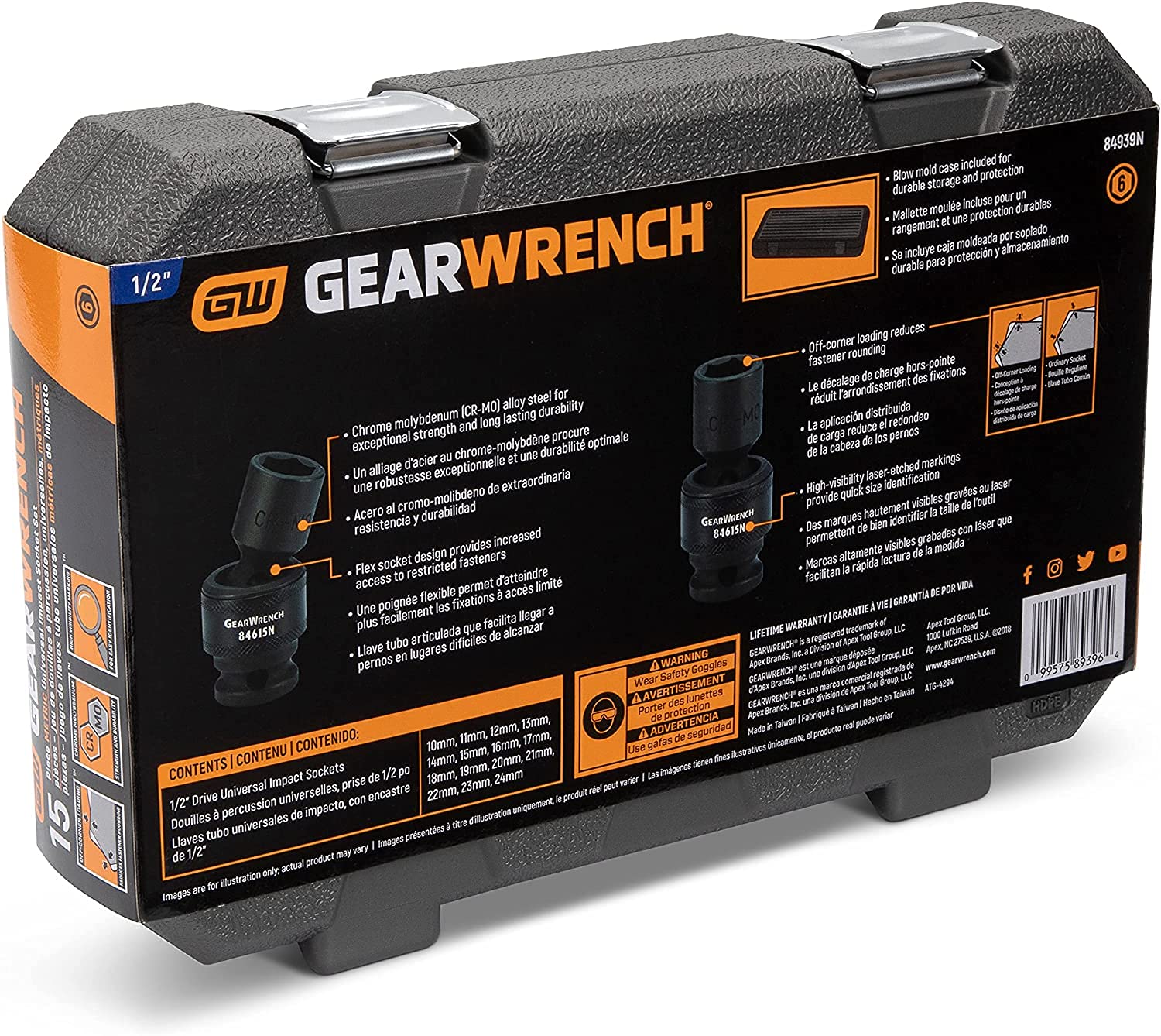 gearwrench-84939n-1-2-inch-drive-6-point-metric-universal-impact-socket-set-15-p image 6