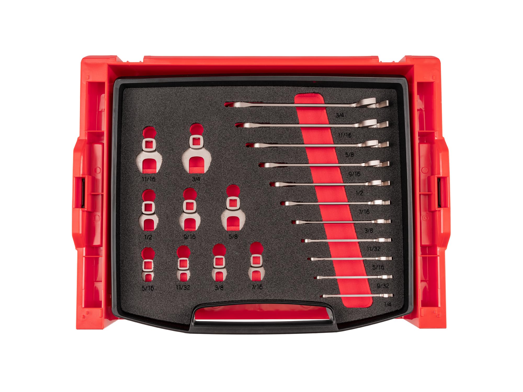 tekton-olb94206-angle-head-and-crowfoot-wrench-set-20-piece-1-4-3-4-in-with-l-bo image 1