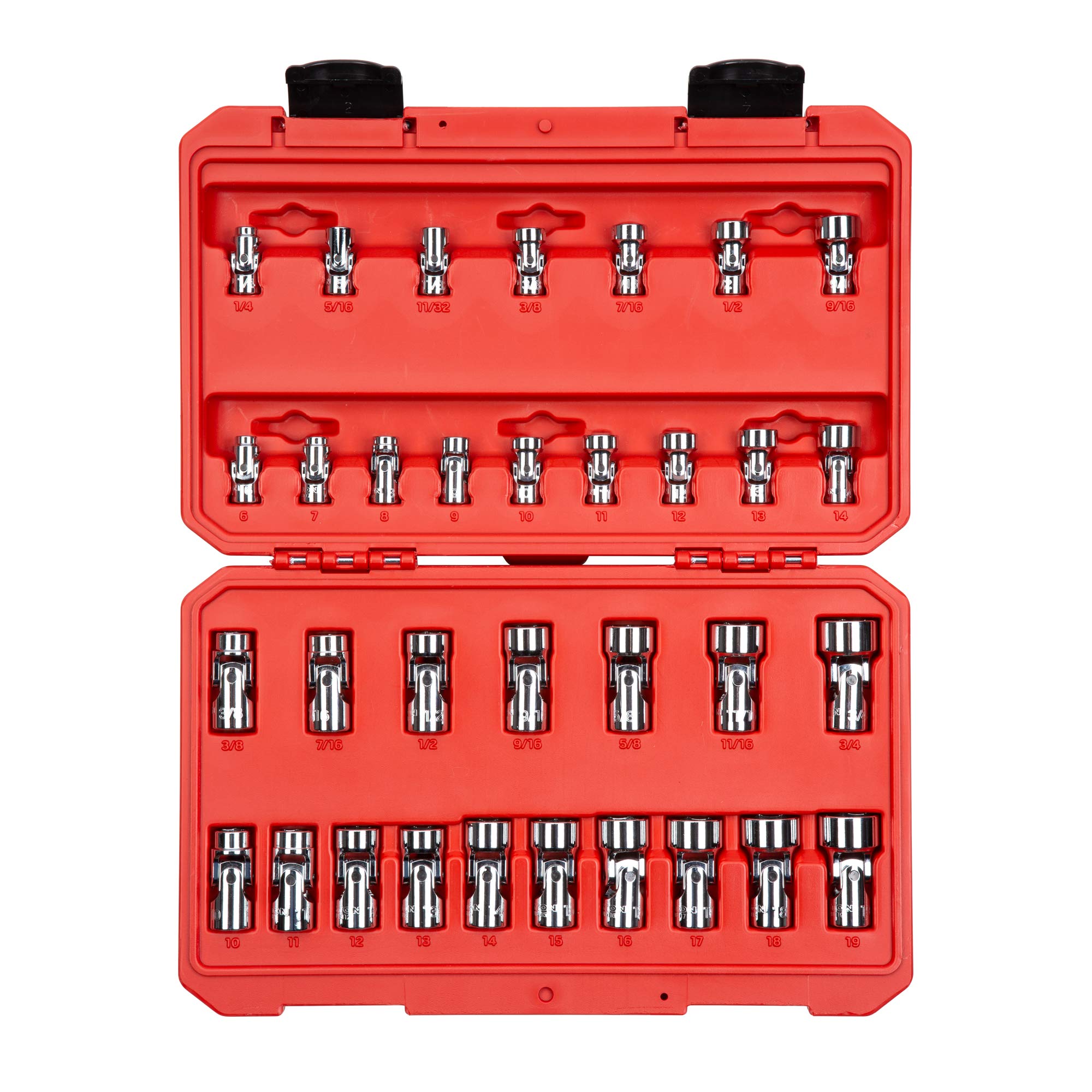 tekton-shd99301-33-piece-1-4-and-3-8-inch-drive-universal-joint-socket-set-6-poi image 1