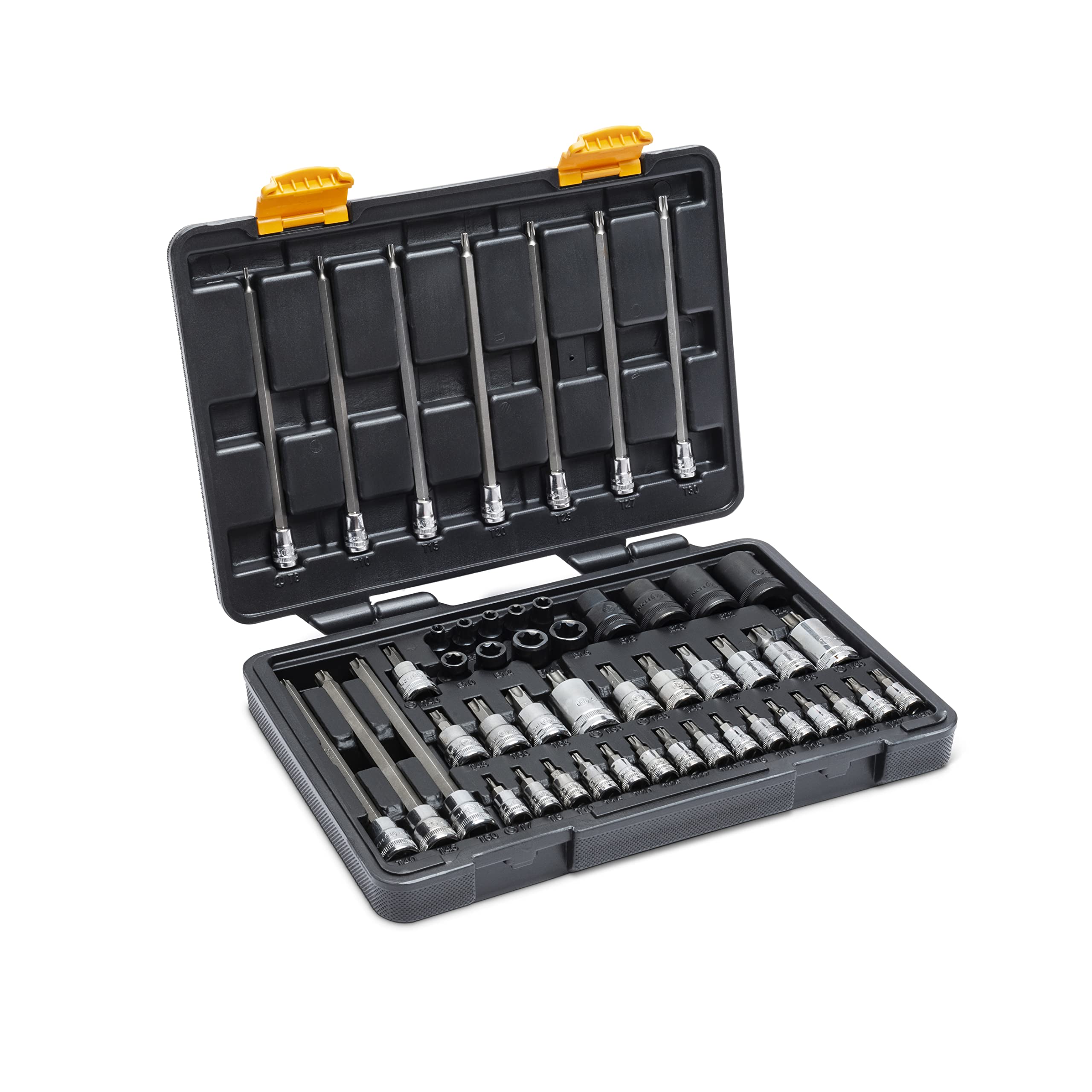 gearwrench-89087-49-piece-torx-bit-socket-master-set-1-4-3-8-1-2-inch-drive-s2-s image 2