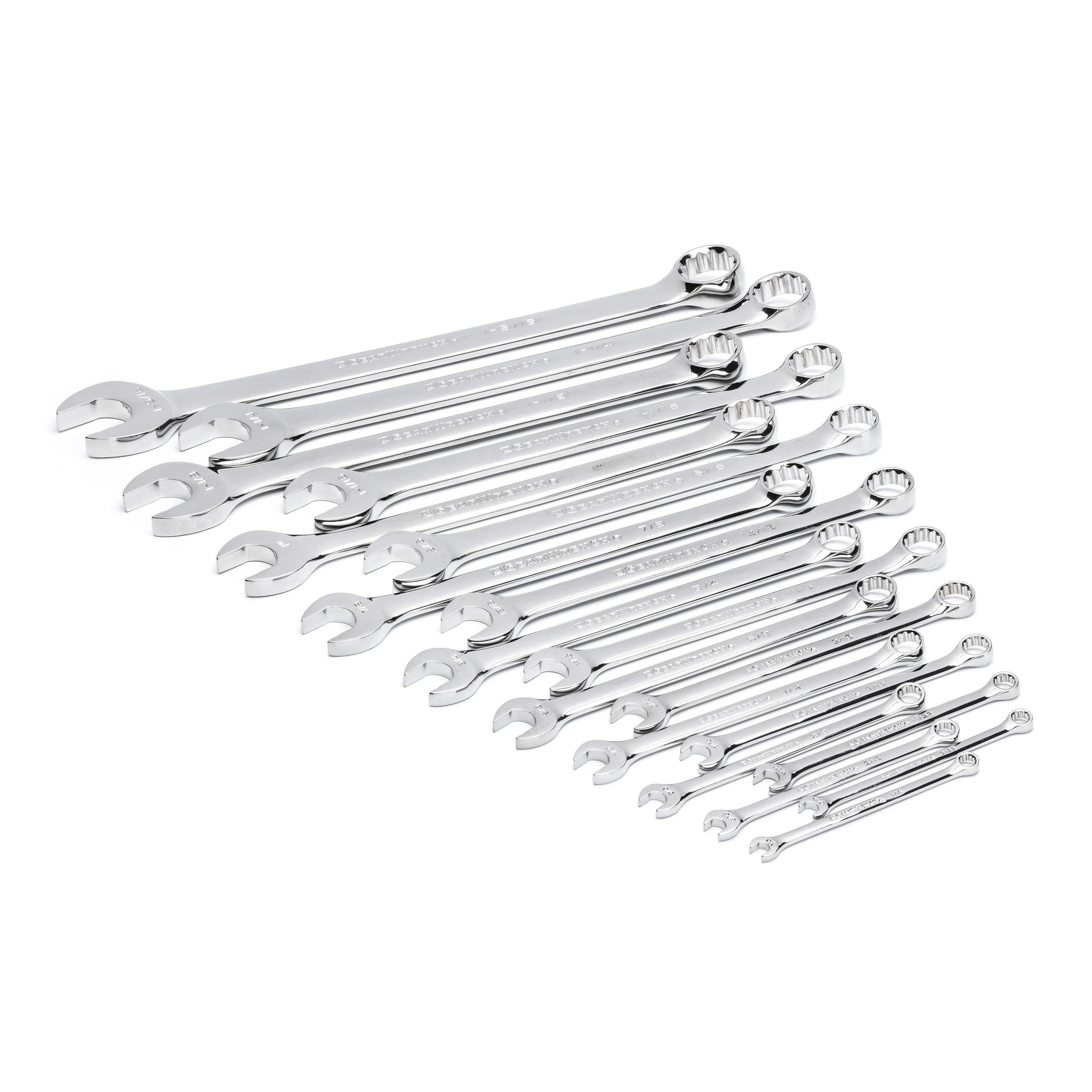 gearwrench-gwmscwl12sae-19-pc-12-pt-long-pattern-sae-combination-wrench-set-in-f image 2