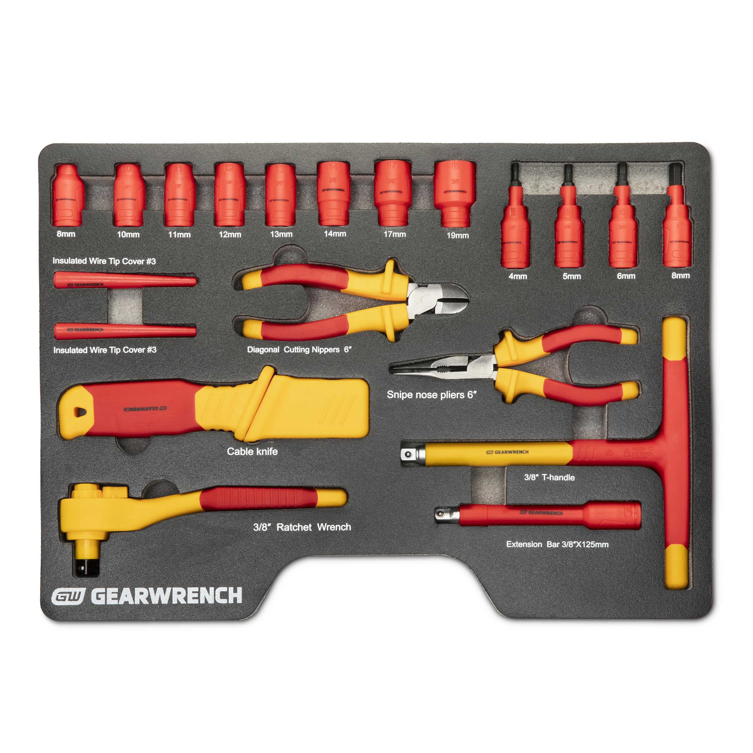 gearwrench-gwvde39-39-piece-vde-insulated-tool-set-1-000v-rated-cr-v-hand-tool-k image 3