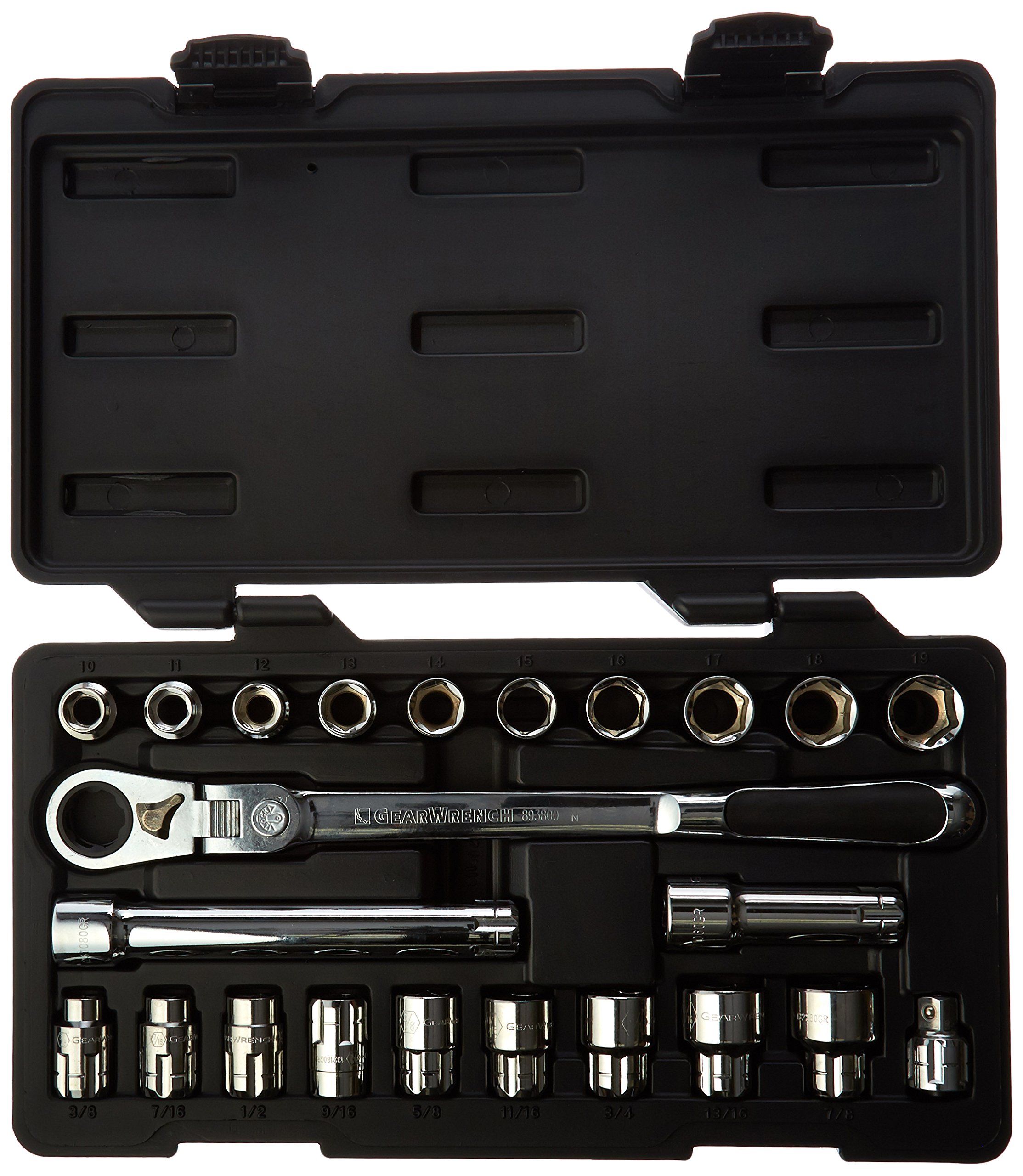 gearwrench-893823-23-piece-3-8-drive-pass-thru-6-point-sae-metric-mechanics-tool image 2