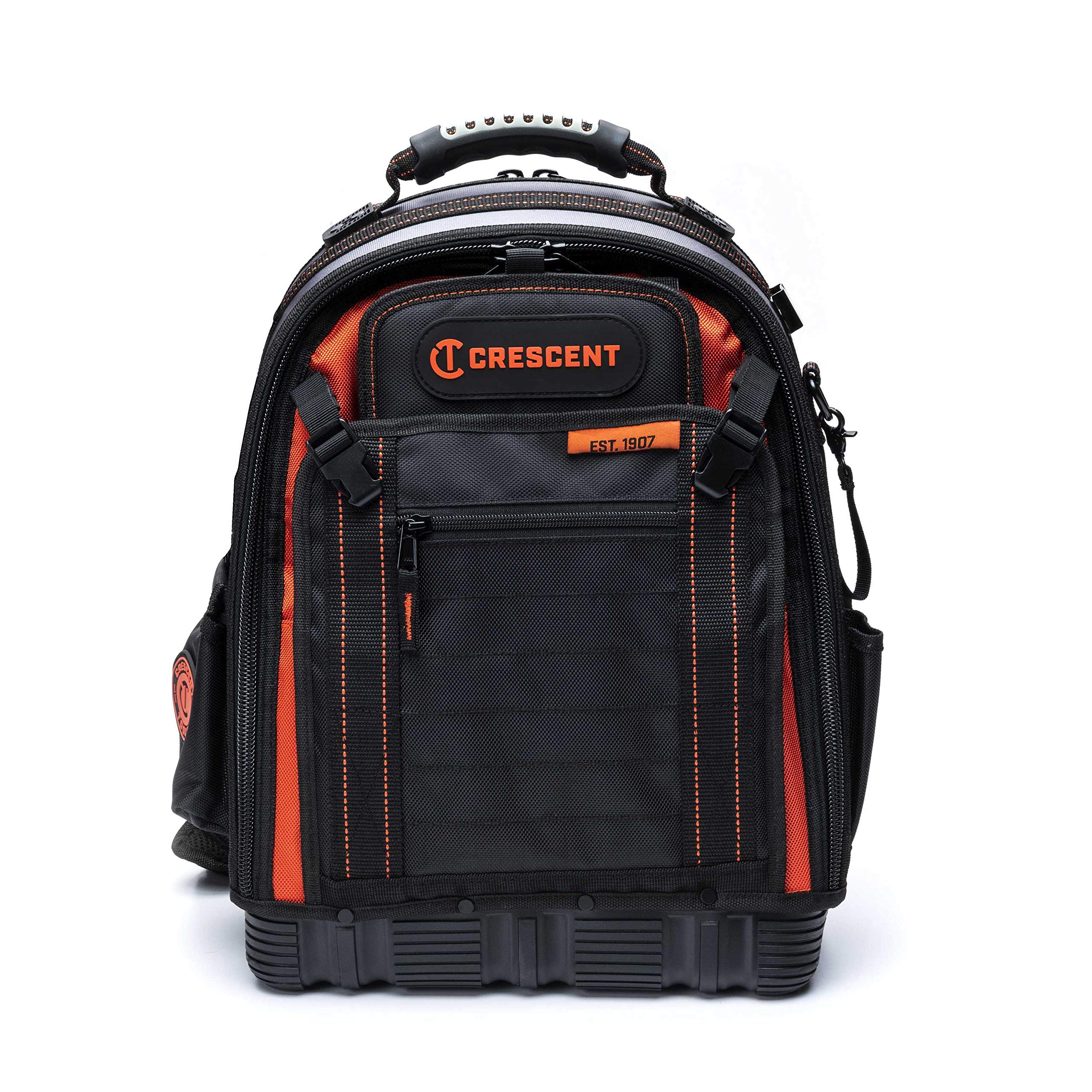 crescent-ctb1000-tradesman-tool-bag-backpack-with-hard-poly-base image 1
