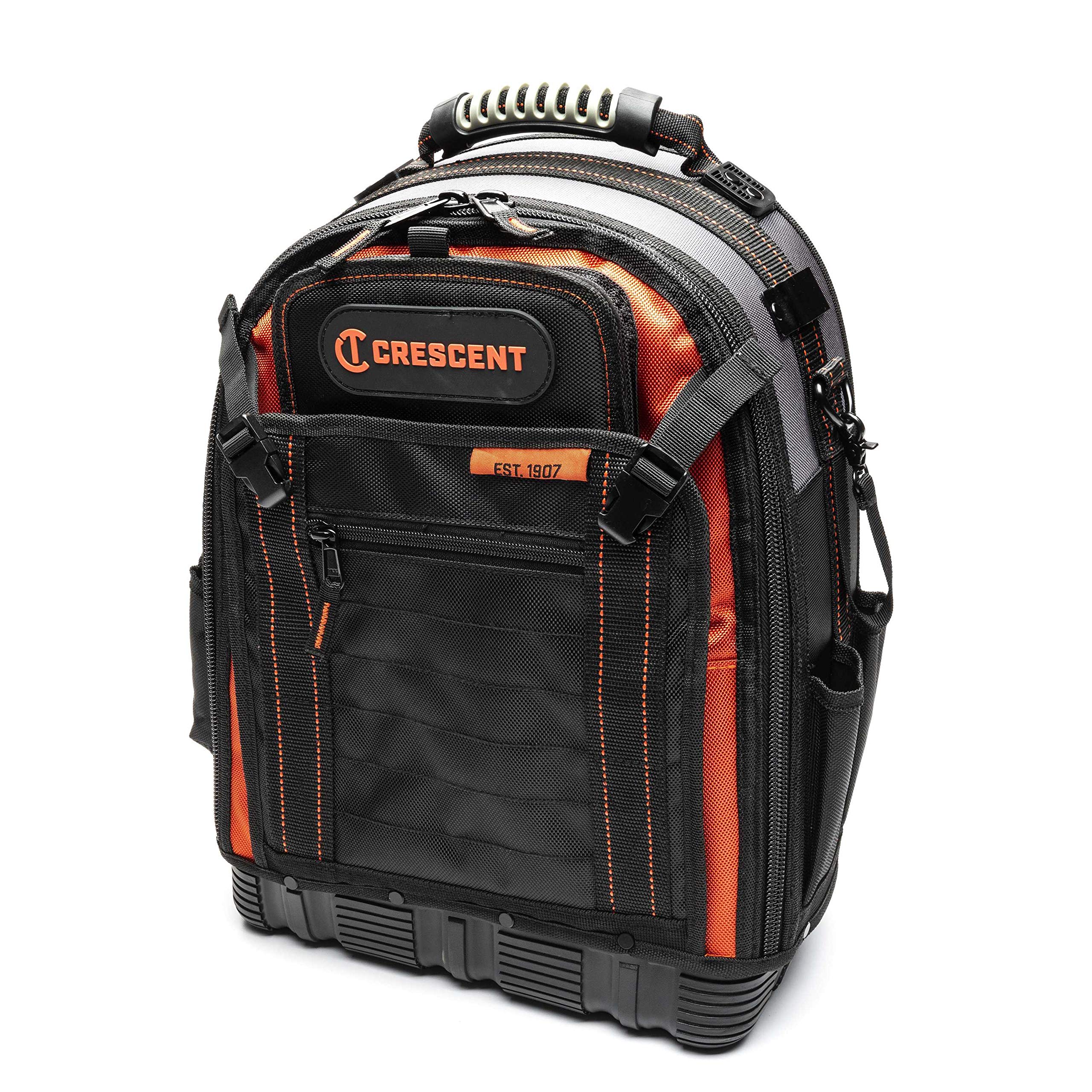 crescent-ctb1000-tradesman-tool-bag-backpack-with-hard-poly-base image 2